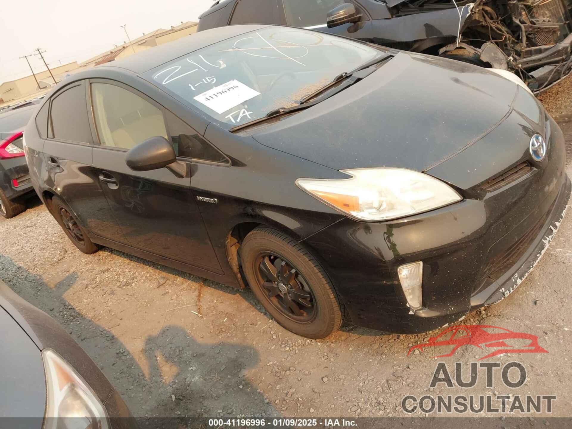 TOYOTA PRIUS 2014 - JTDKN3DUXE1743842