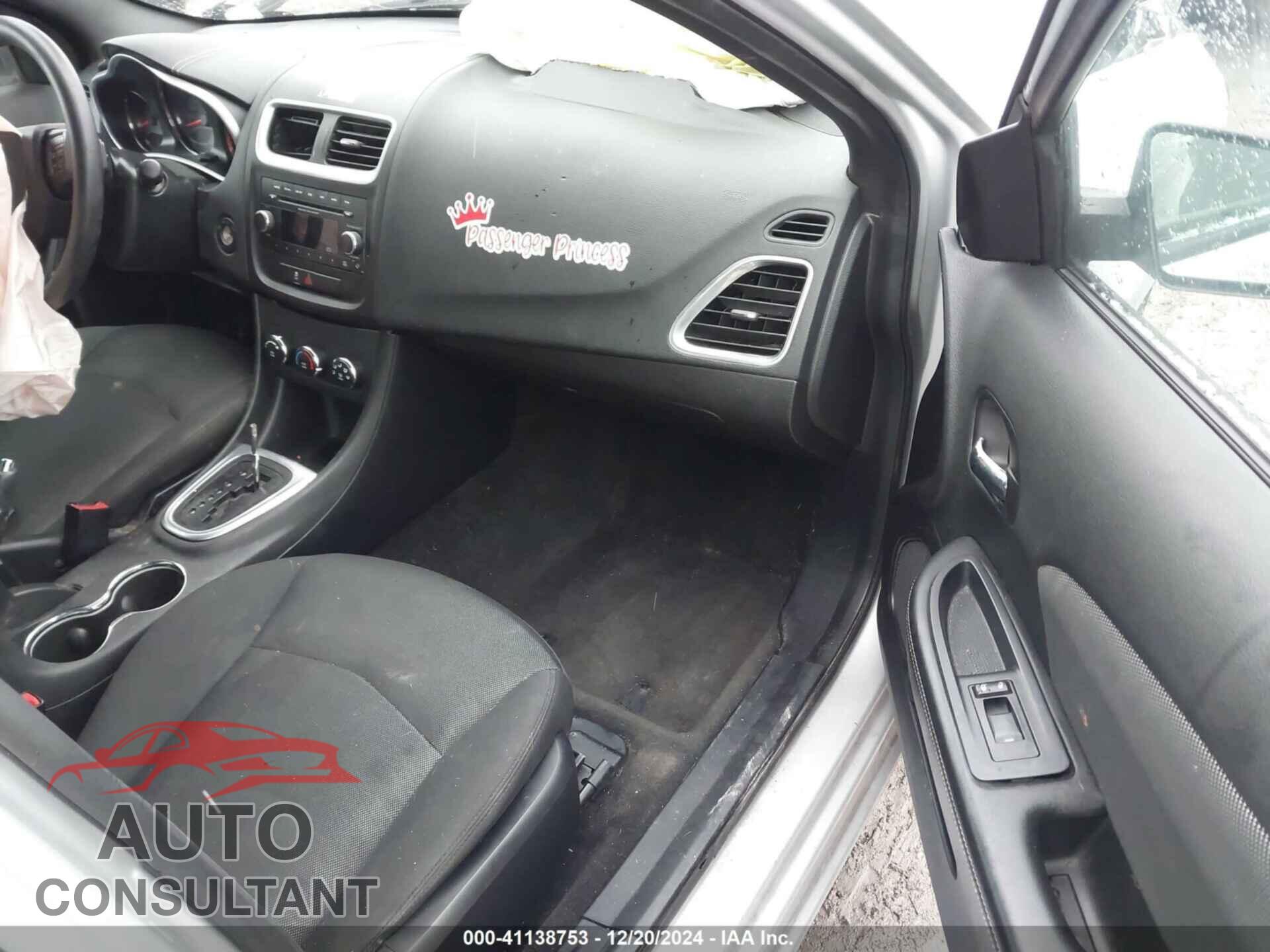 DODGE AVENGER 2013 - 1C3CDZAG3DN747882