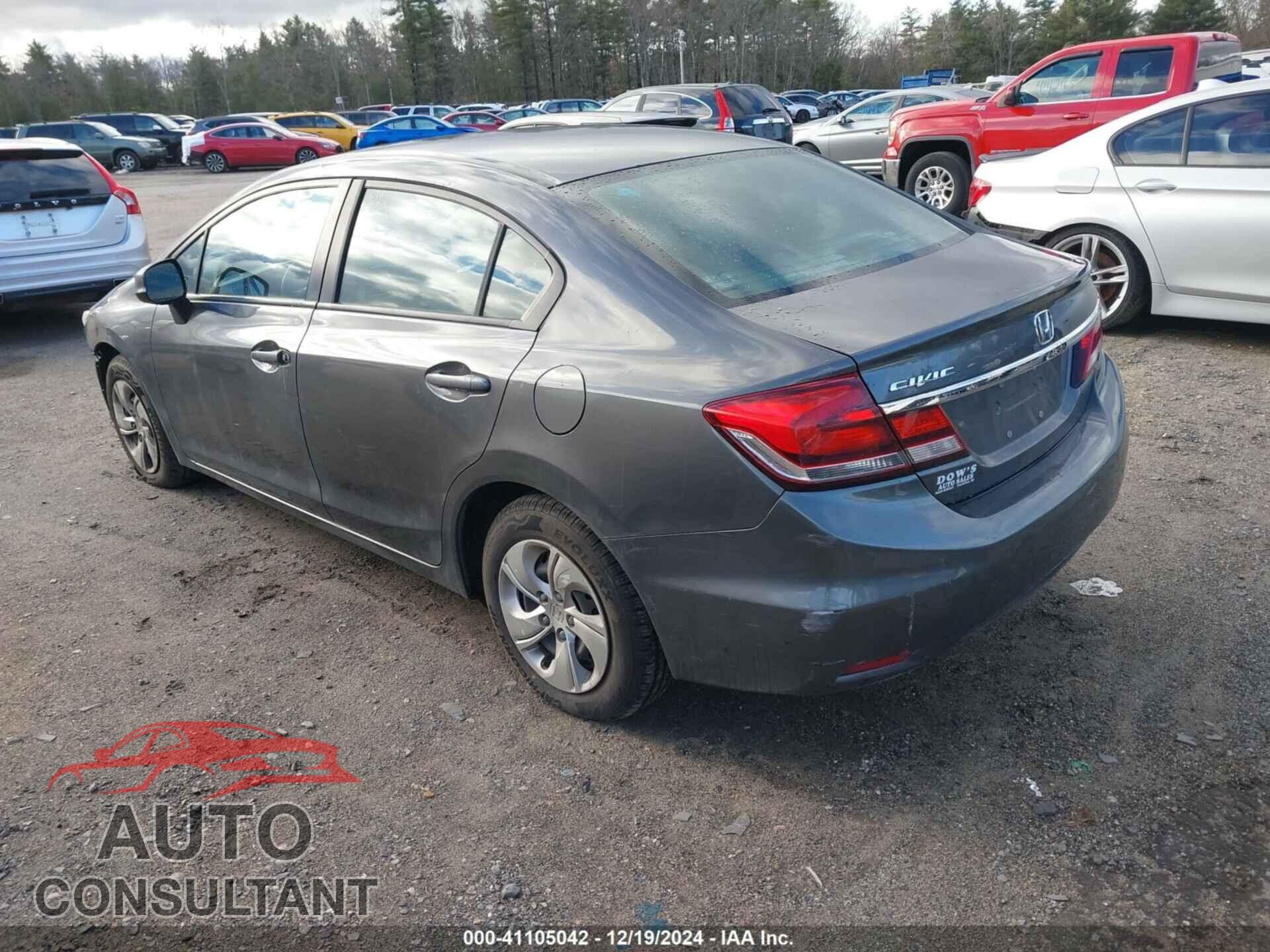 HONDA CIVIC 2013 - 2HGFB2F53DH558186