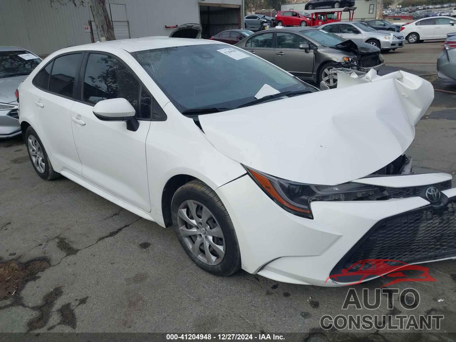 TOYOTA COROLLA 2021 - JTDEPMAE8MJ145791