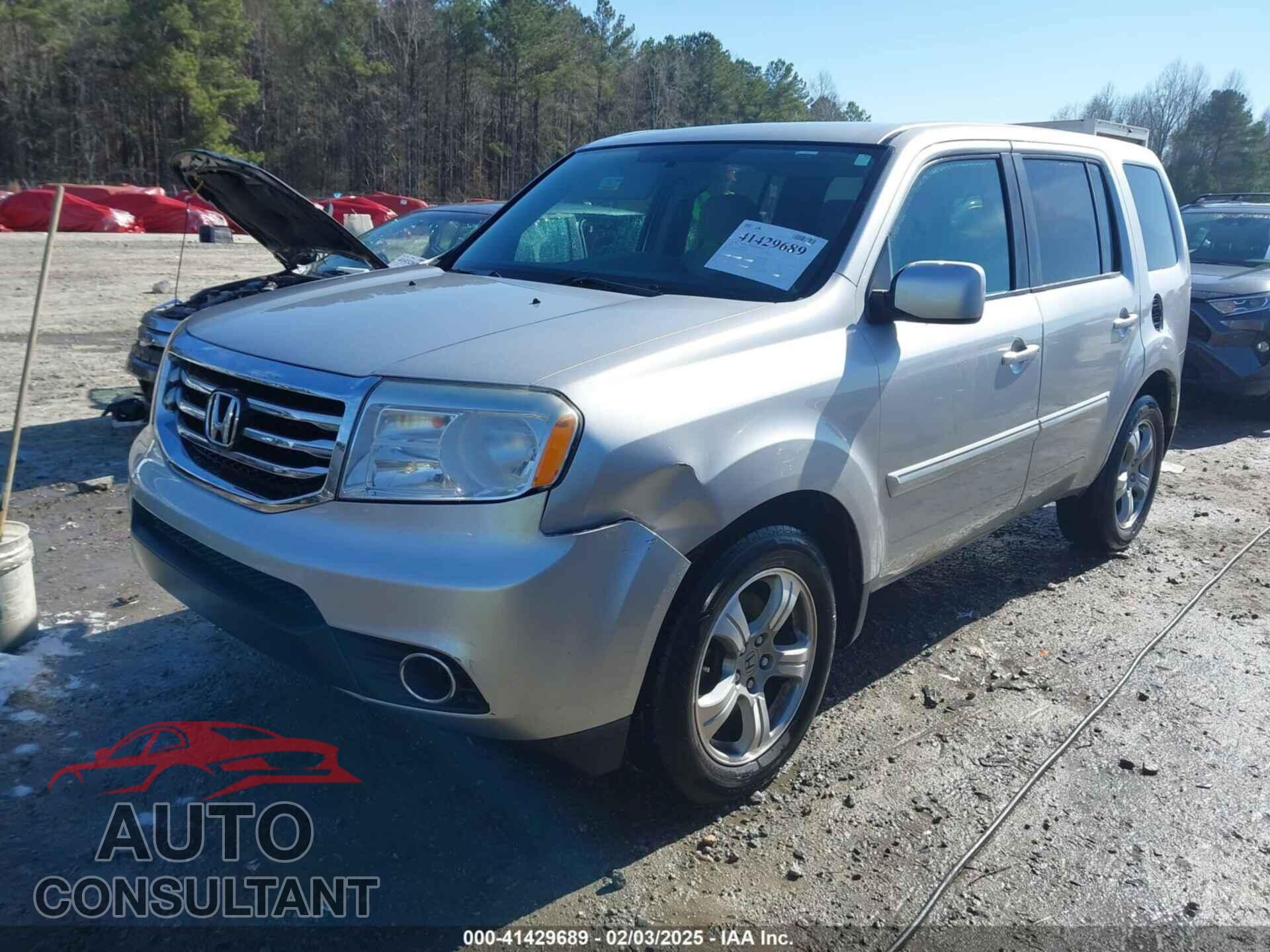 HONDA PILOT 2014 - 5FNYF3H46EB022801