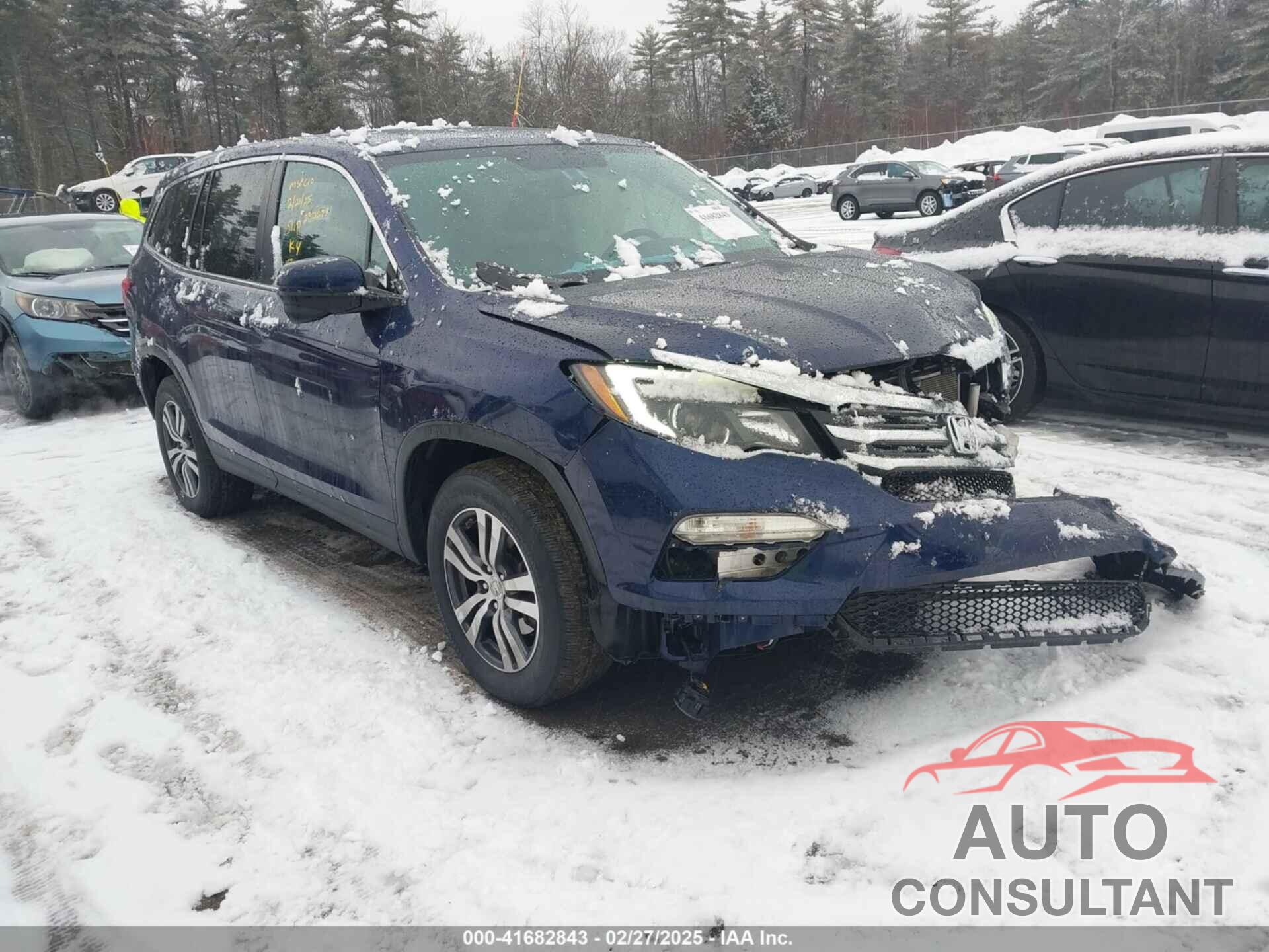 HONDA PILOT 2016 - 5FNYF6H56GB099715