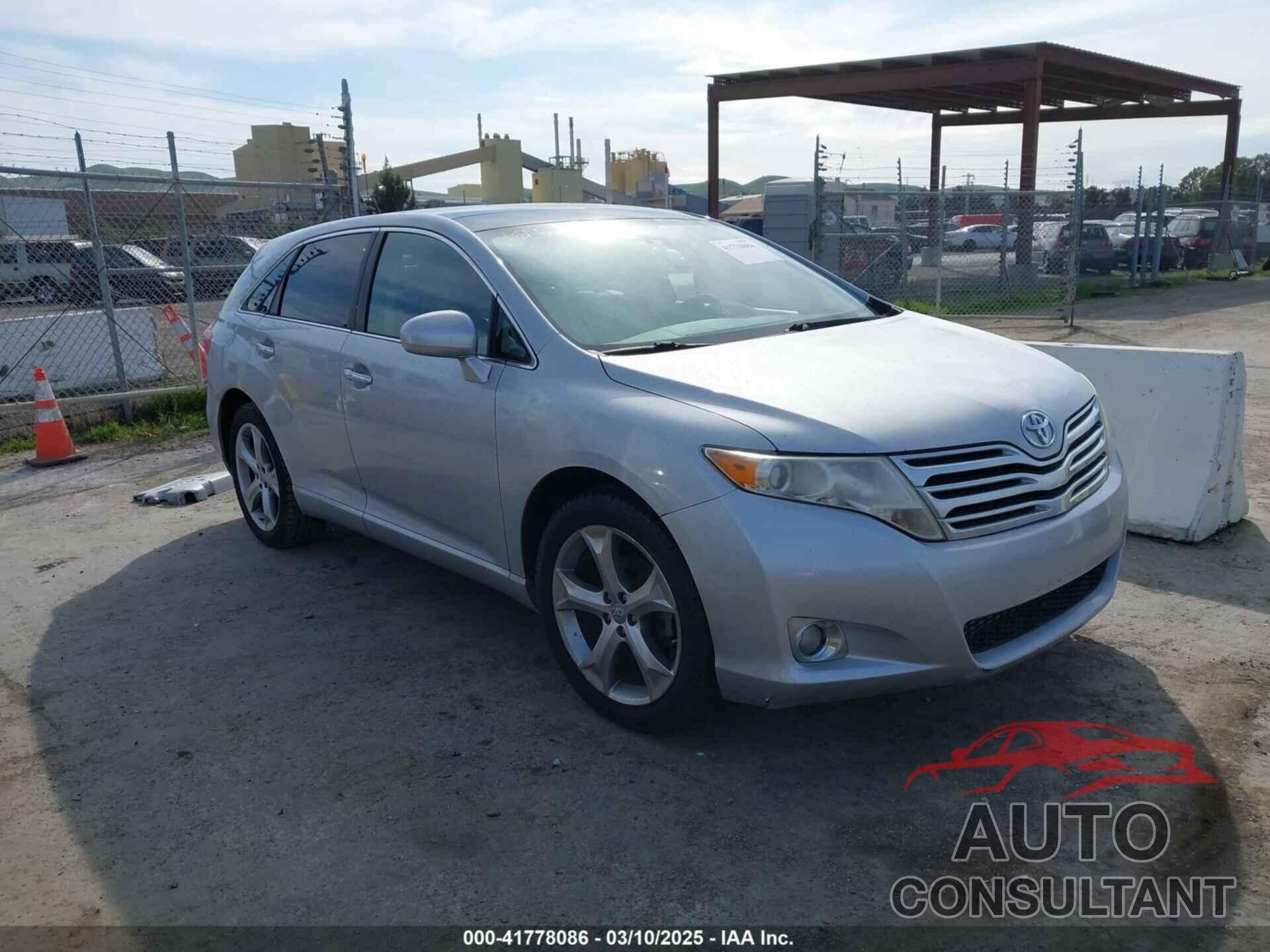 TOYOTA VENZA 2009 - 4T3ZK11A19U010494