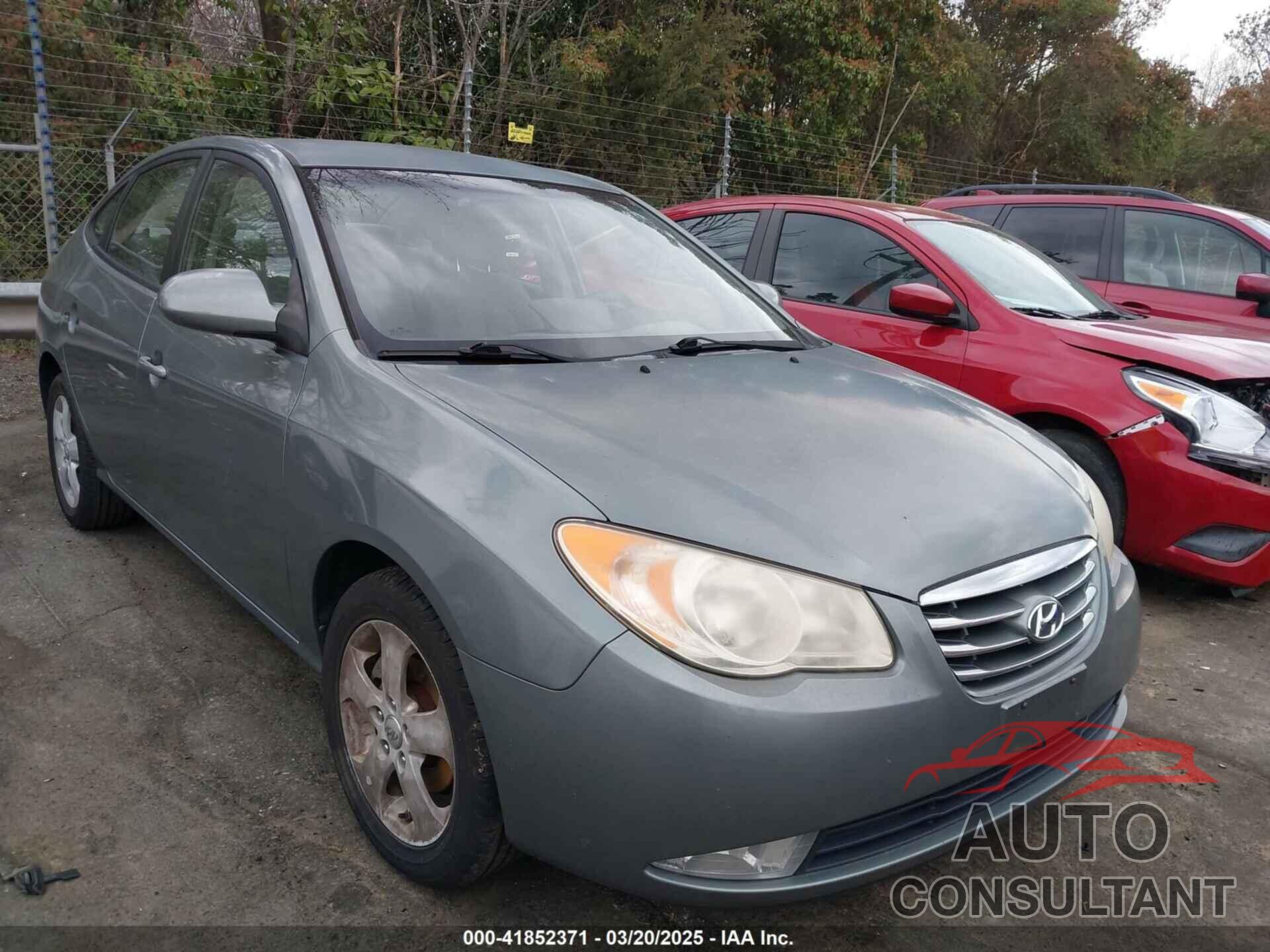 HYUNDAI ELANTRA 2010 - KMHDU4AD9AU016685