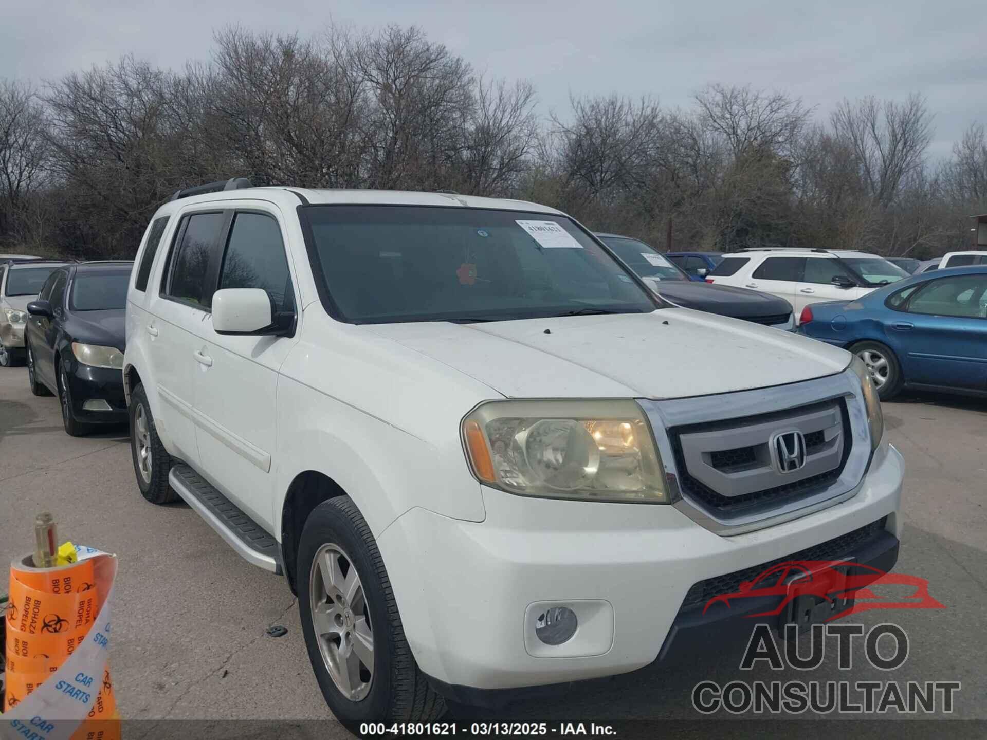 HONDA PILOT 2011 - 5FNYF3H59BB016480