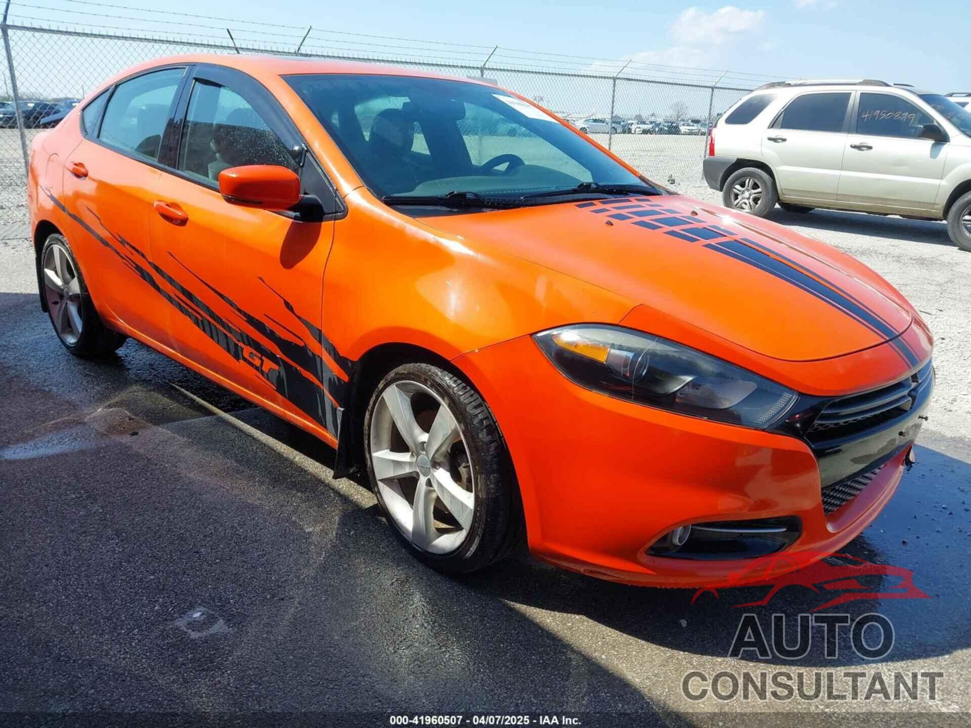 DODGE DART 2015 - 1C3CDFEB0FD352953
