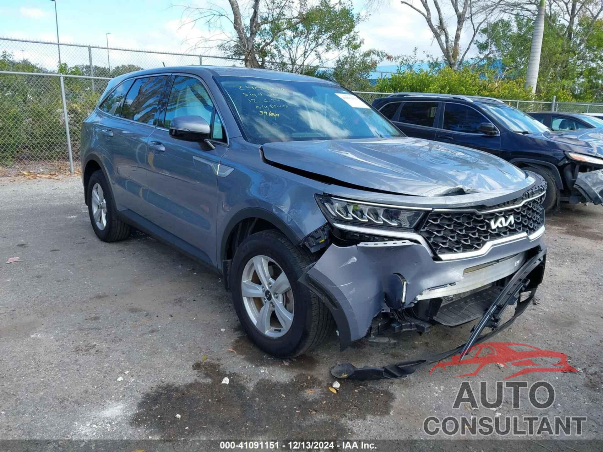 KIA SORENTO 2023 - 5XYRG4LC3PG231074