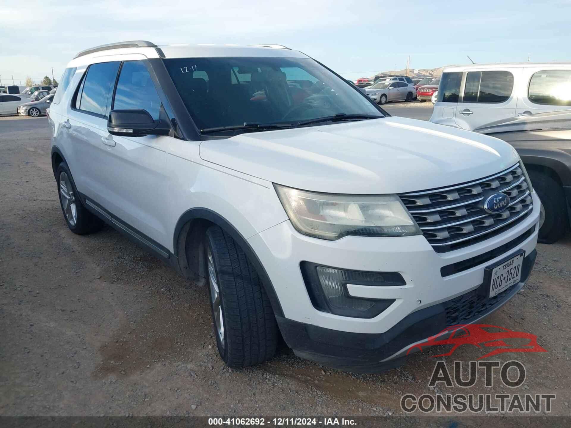 FORD EXPLORER 2016 - 1FM5K7D80GGB05076