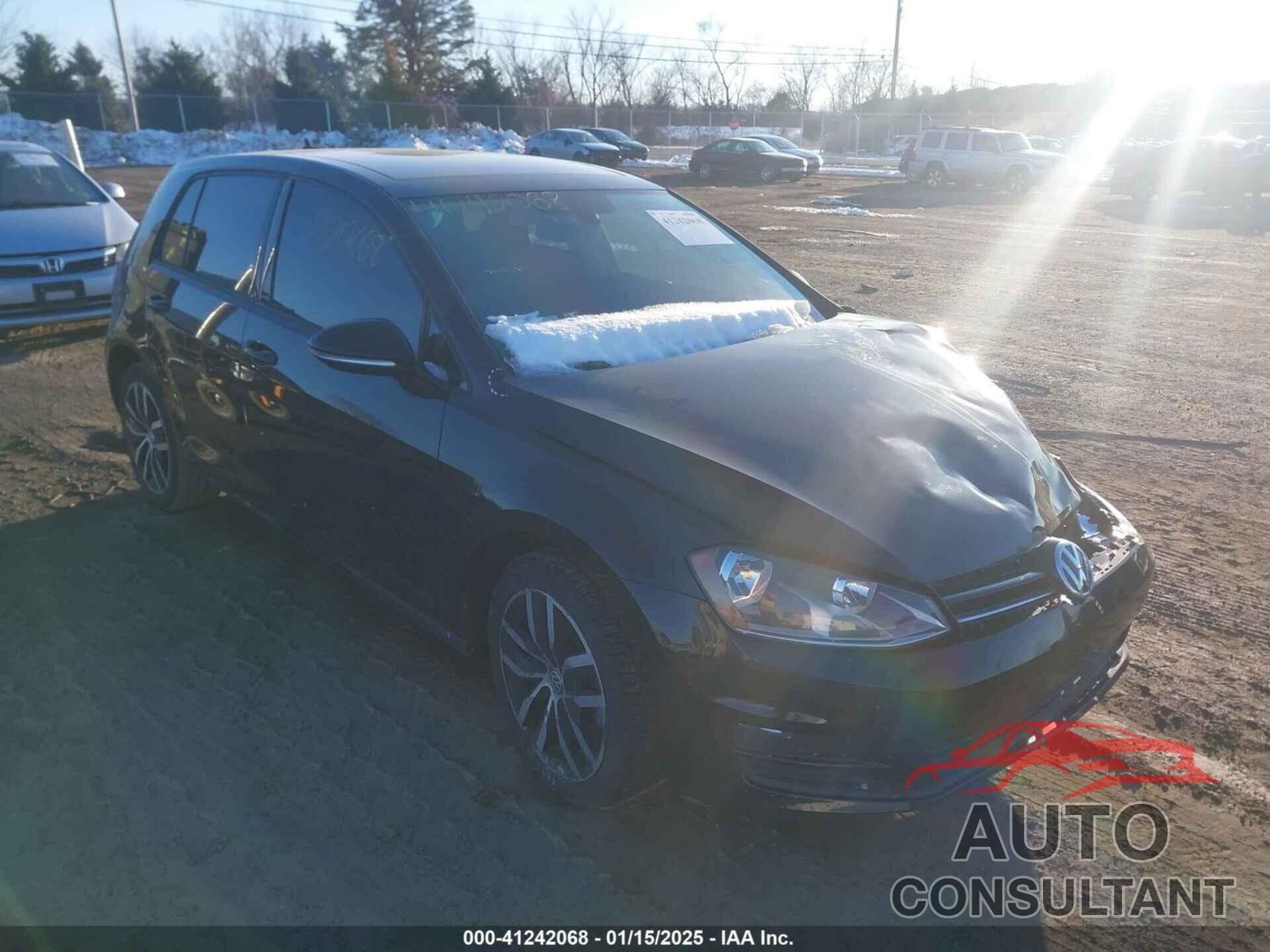 VOLKSWAGEN GOLF 2017 - 3VW217AU4HM017079