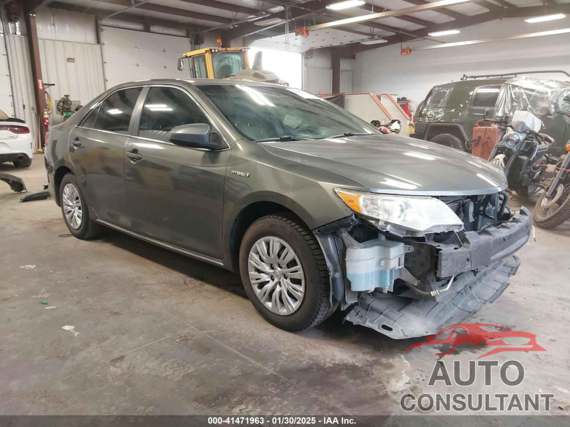TOYOTA CAMRY HYBRID 2013 - 4T1BD1FK0DU095908