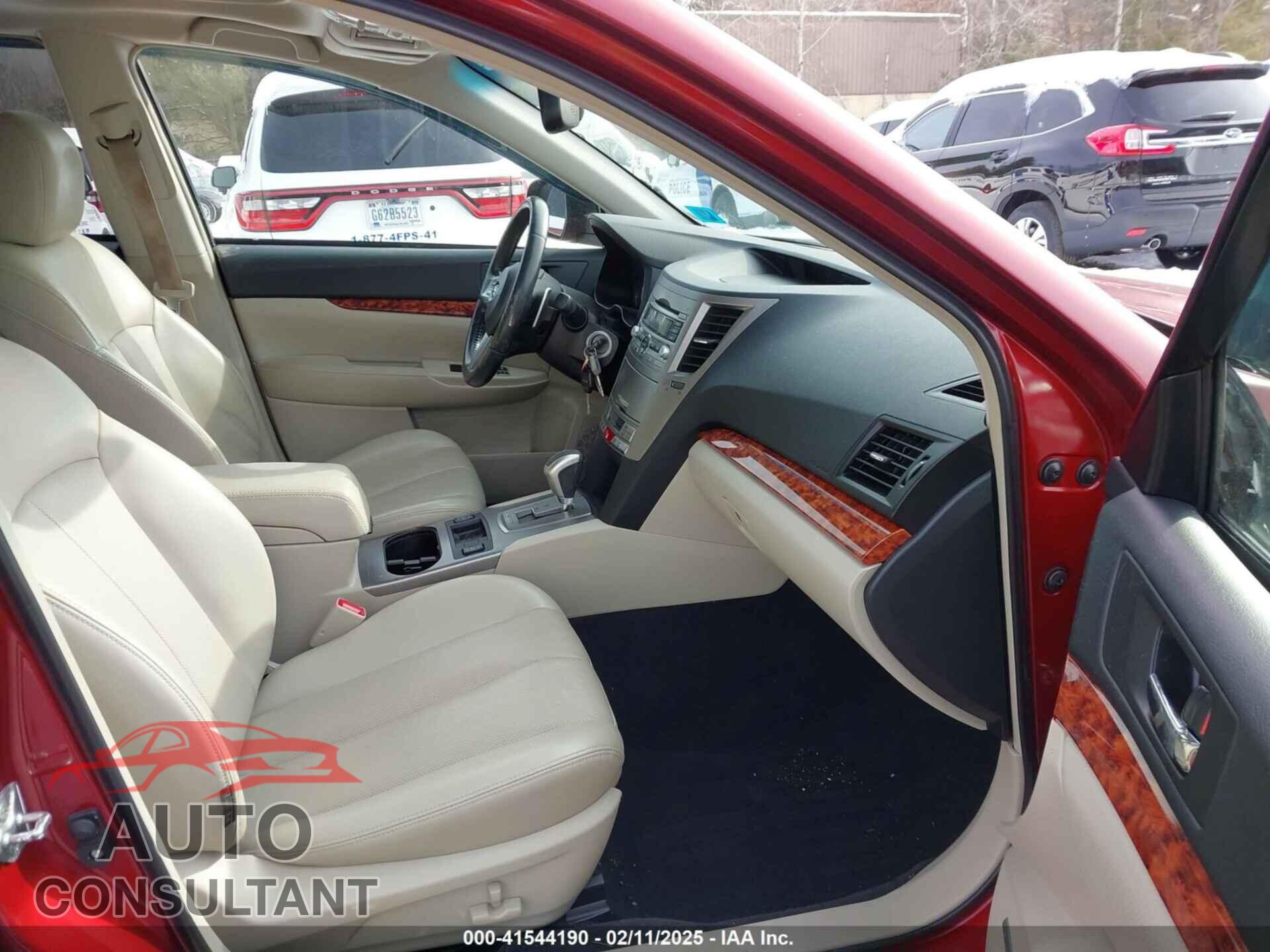 SUBARU OUTBACK 2011 - 4S4BRDKC2B2401324
