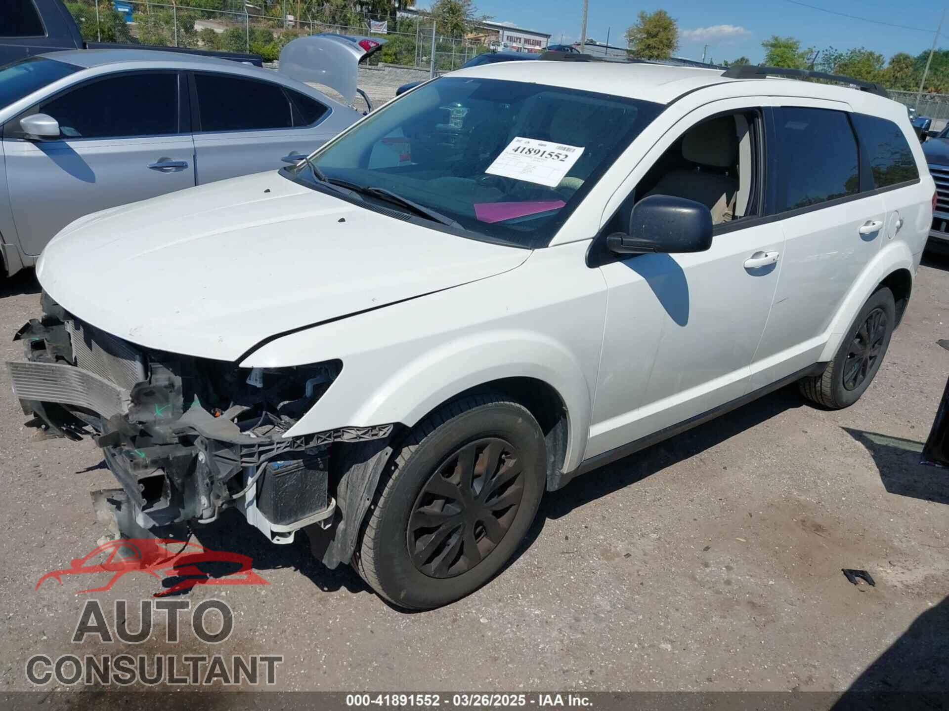 DODGE JOURNEY 2017 - 3C4PDCAB5HT569154