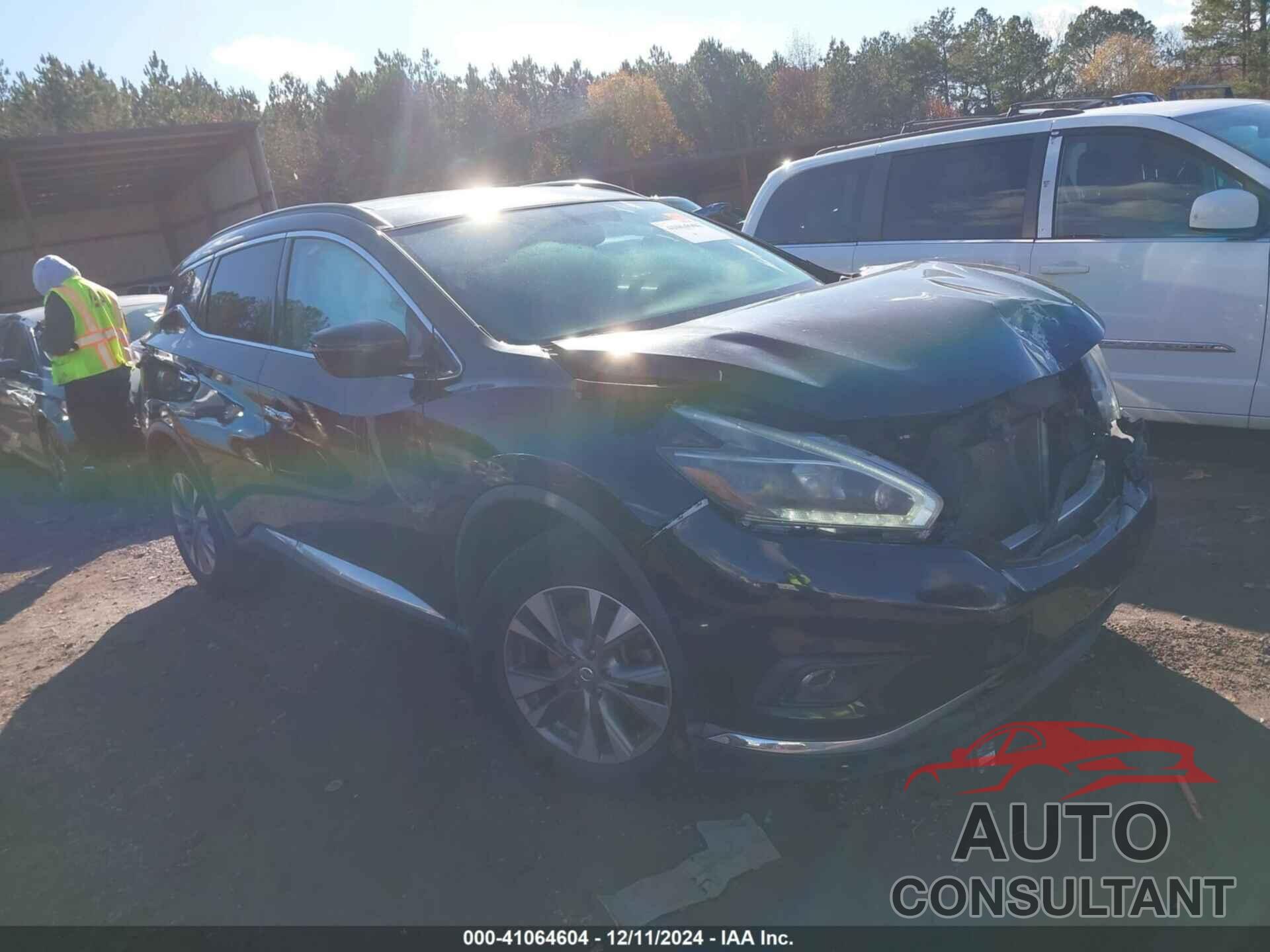 NISSAN MURANO 2018 - 5N1AZ2MG2JN121352