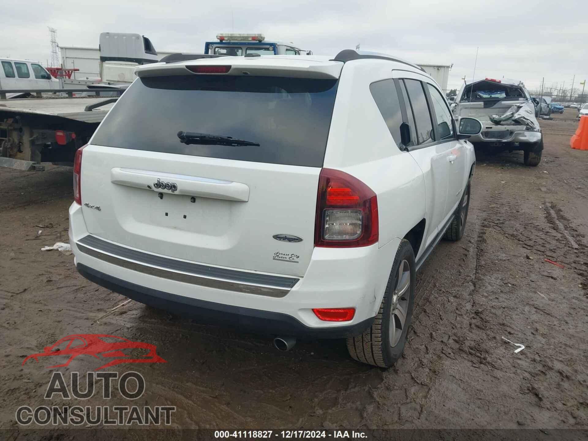 JEEP COMPASS 2017 - 1C4NJDEB2HD110539