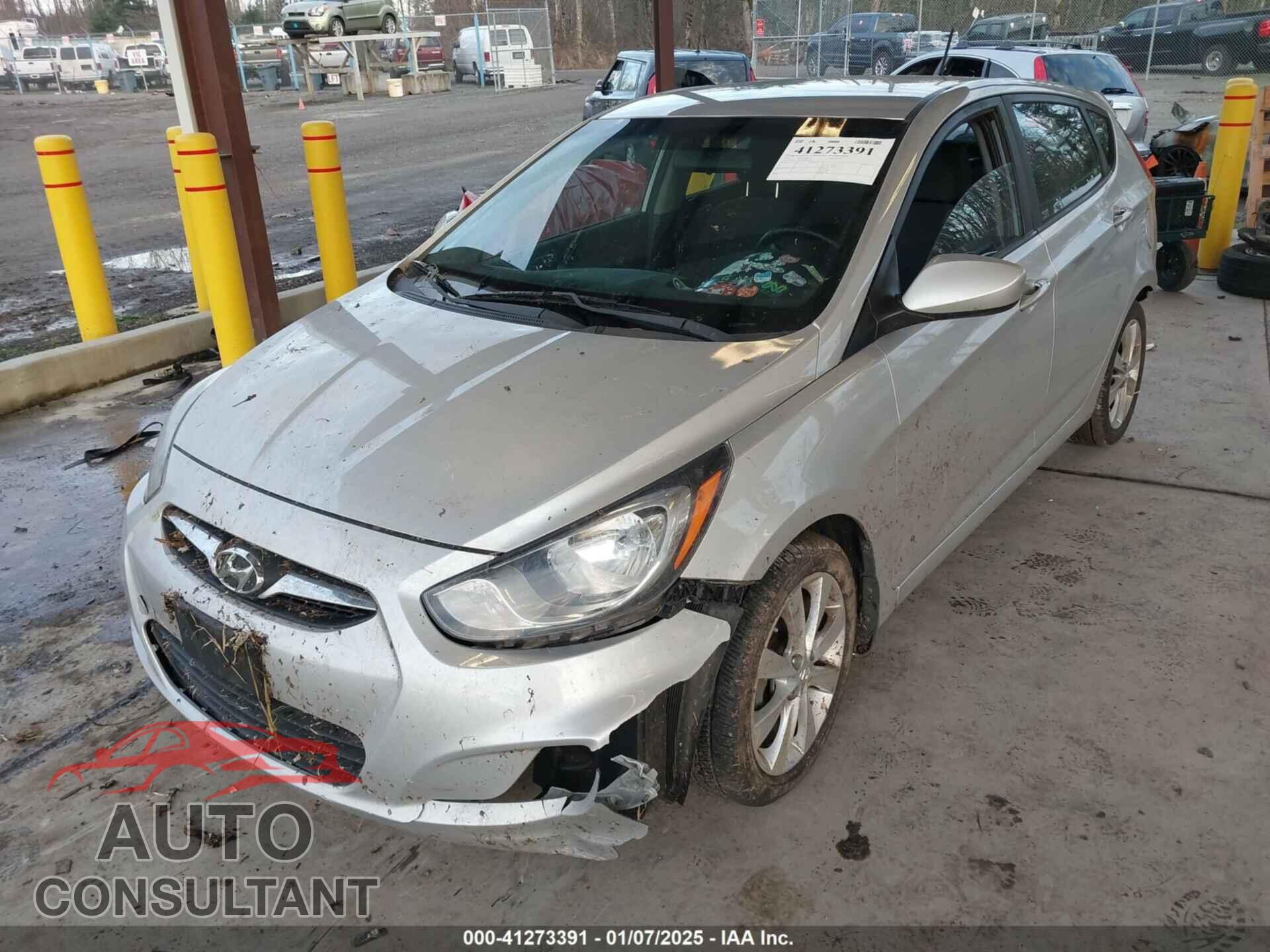 HYUNDAI ACCENT 2012 - KMHCU5AE8CU034270