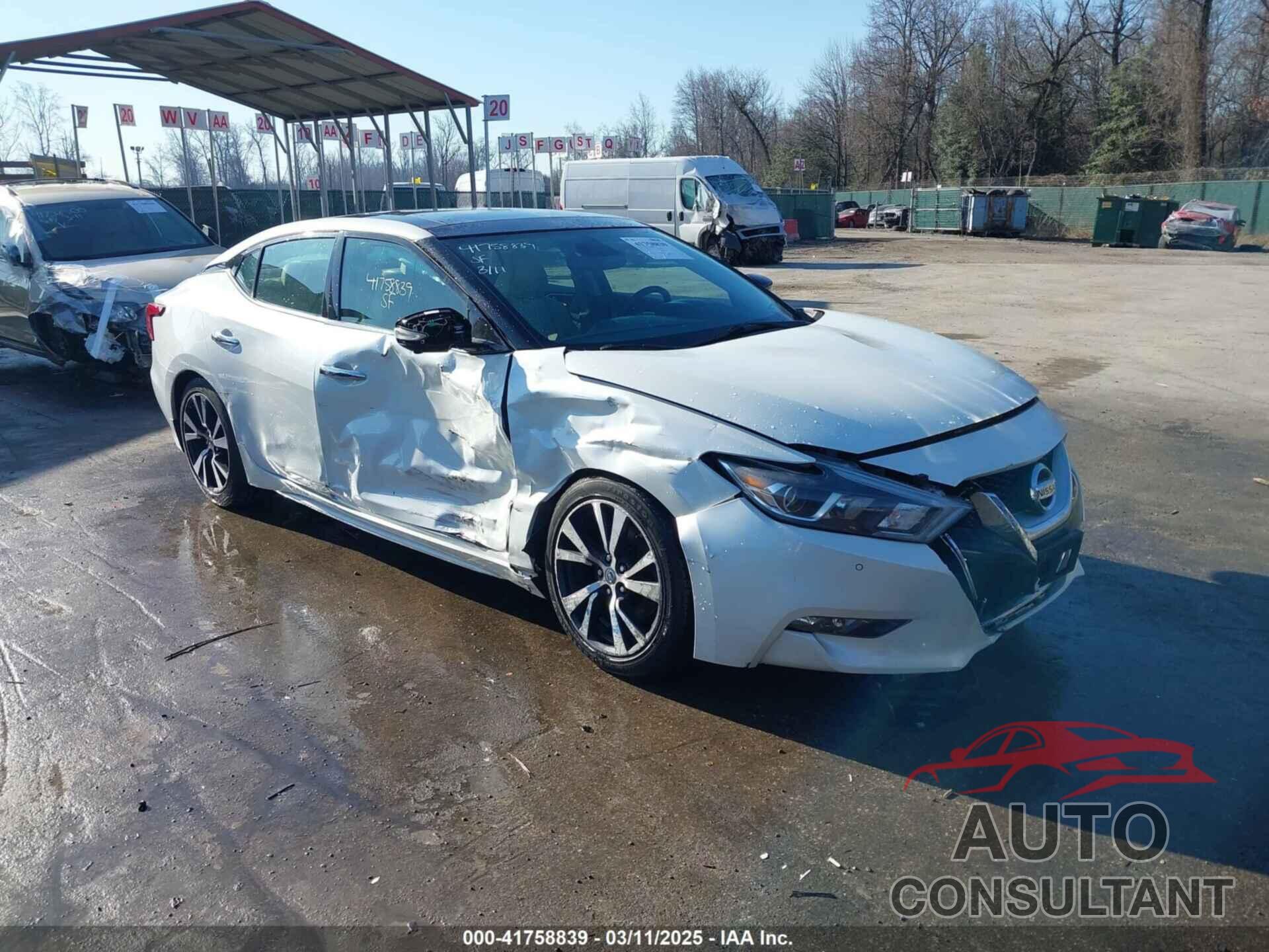 NISSAN MAXIMA 2017 - 1N4AA6AP1HC424092