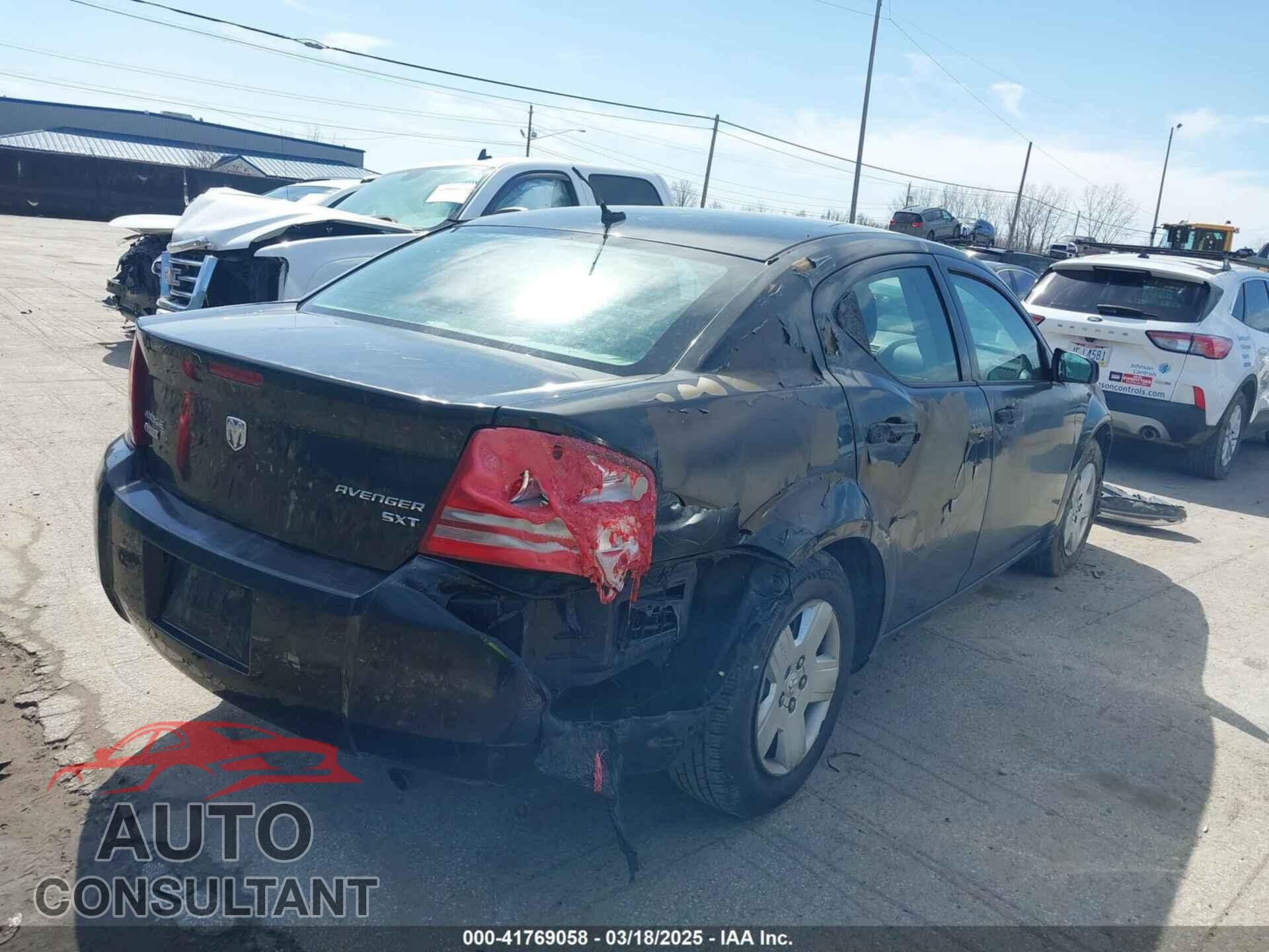 DODGE AVENGER 2010 - 1B3CC4FB9AN106747