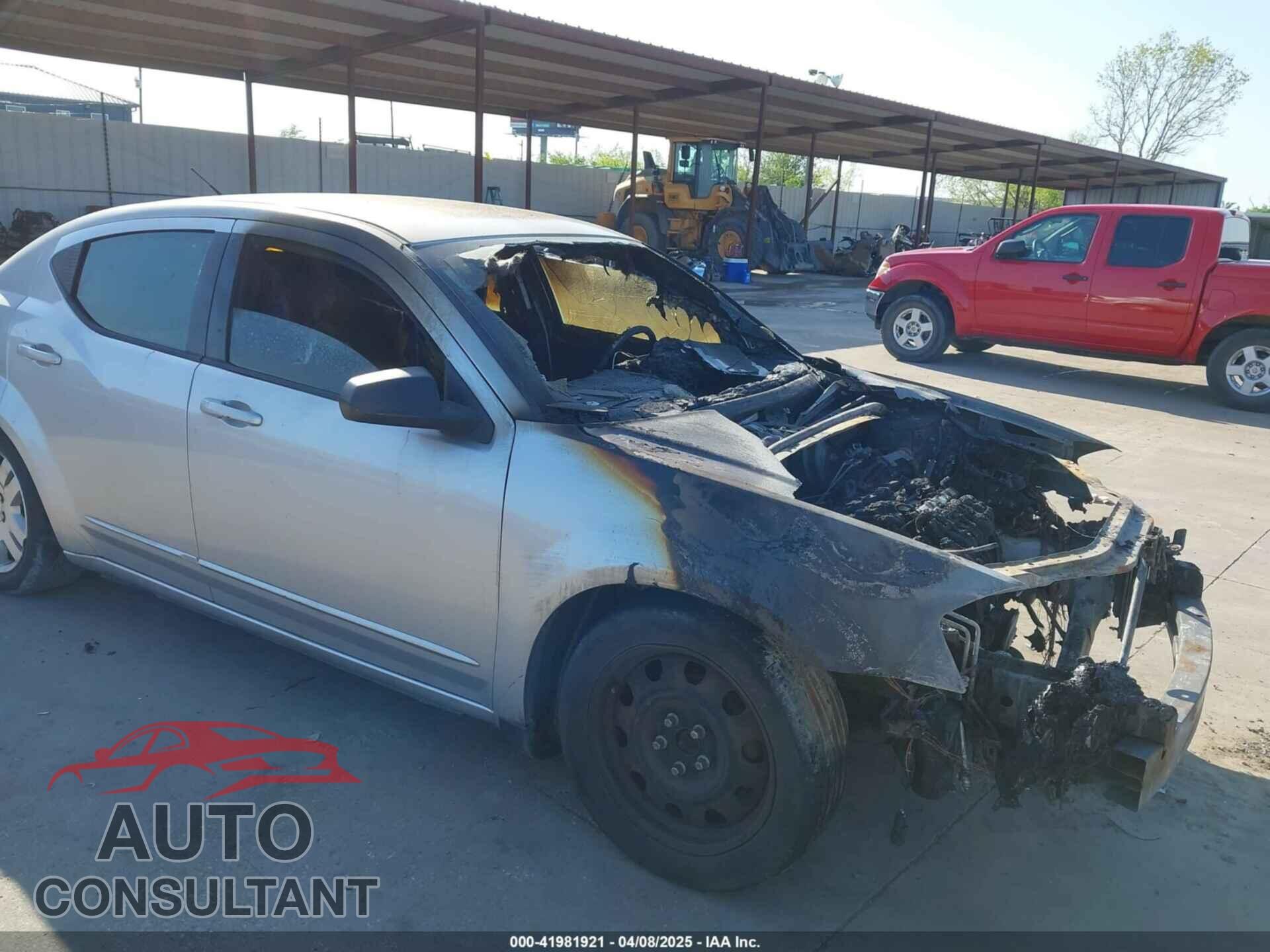 DODGE AVENGER 2012 - 1C3CDZAB2CN323046