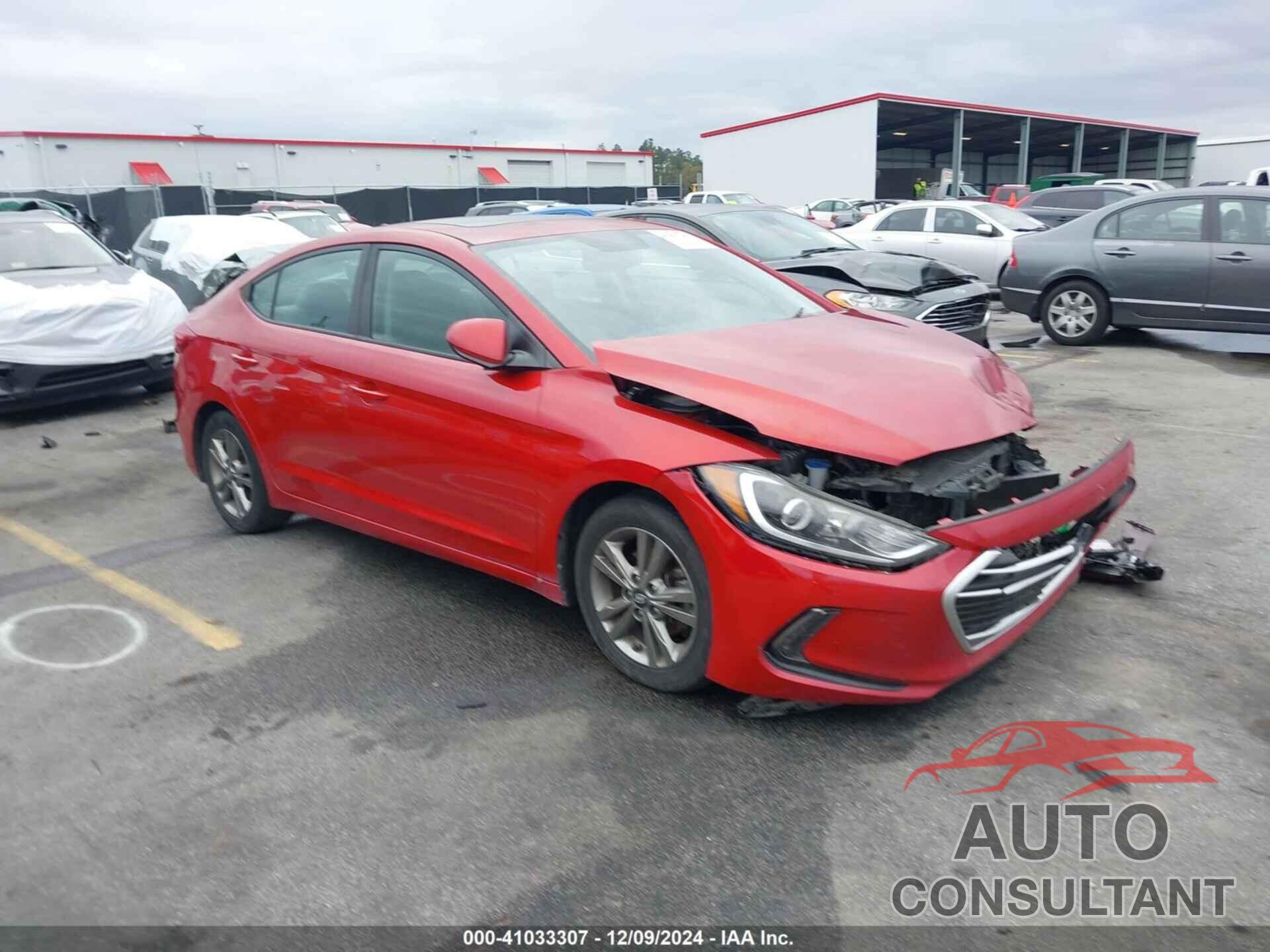 HYUNDAI ELANTRA 2018 - 5NPD84LF6JH283784