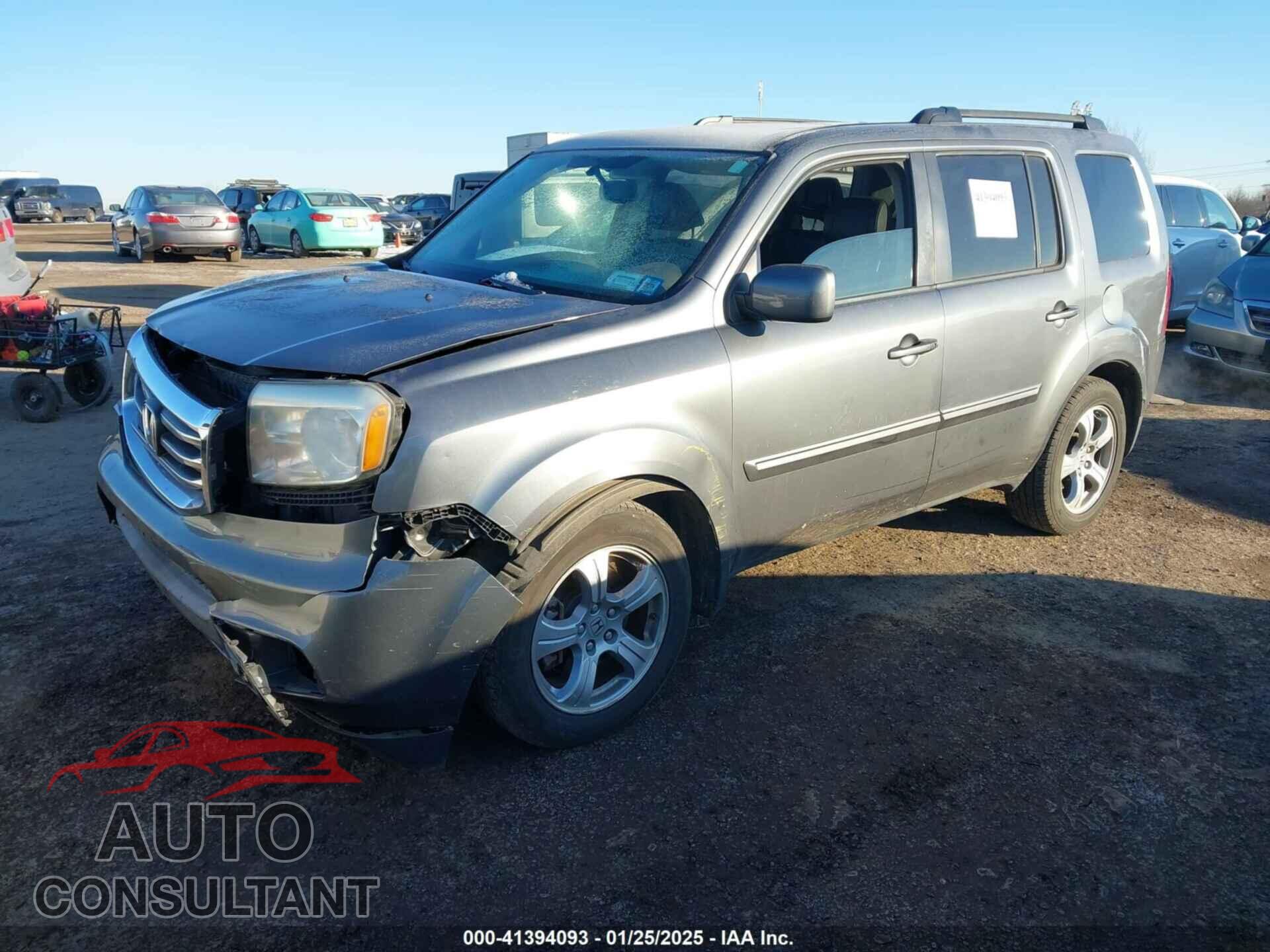 HONDA PILOT 2013 - 5FNYF4H53DB044137