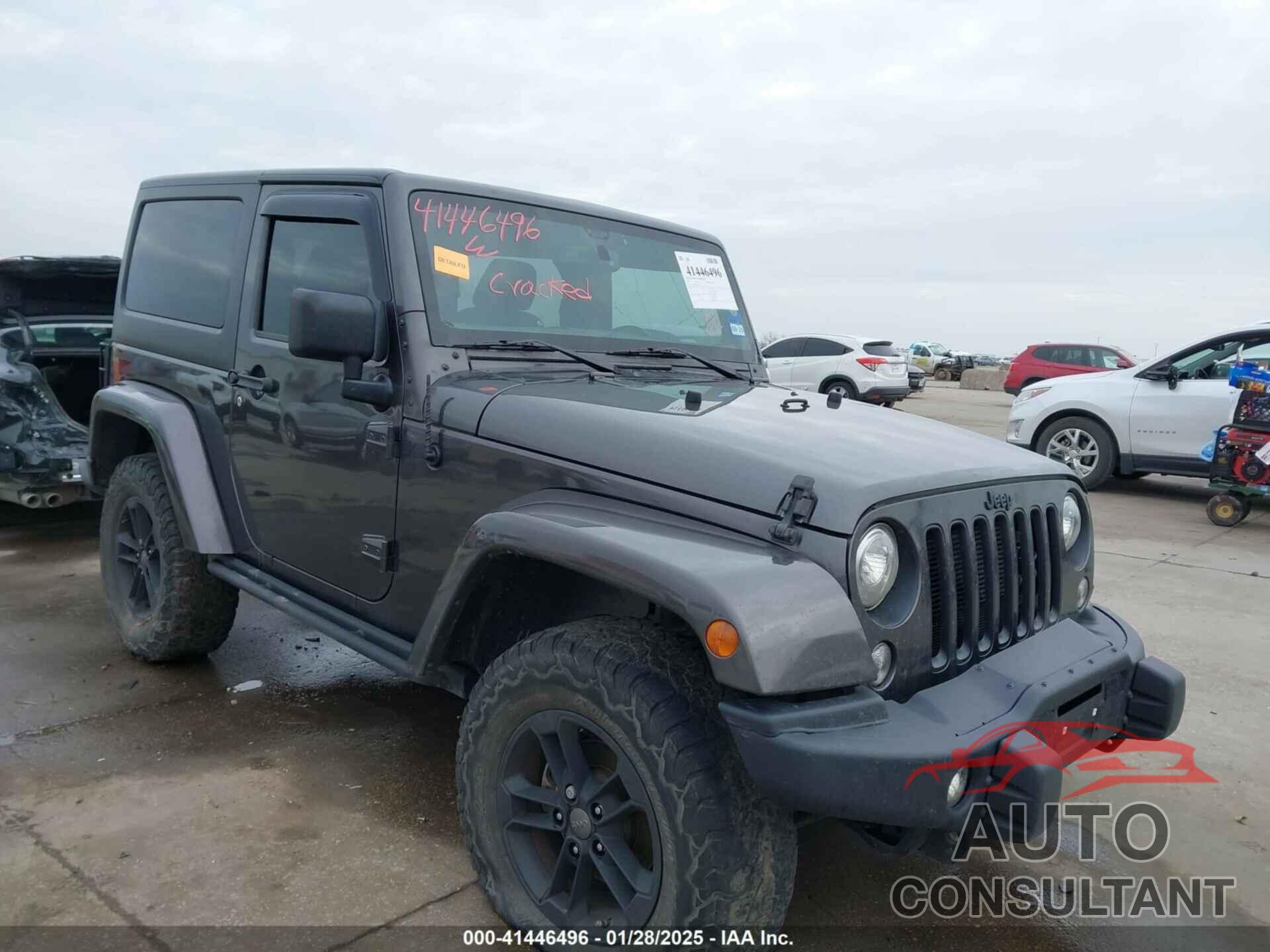 JEEP WRANGLER 2017 - 1C4AJWBG3HL597752