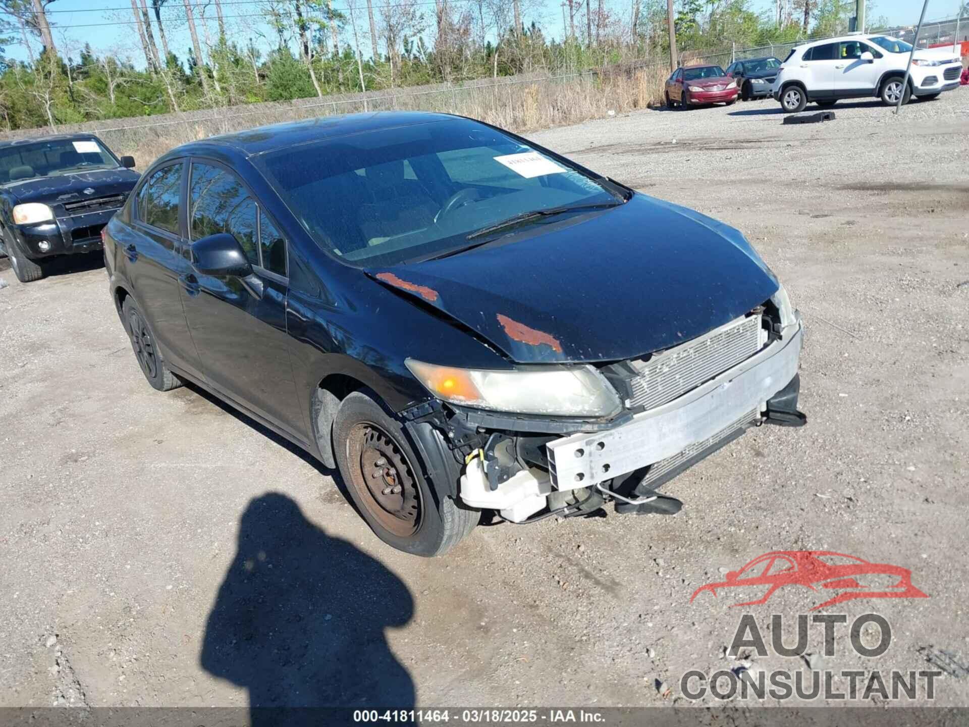 HONDA CIVIC 2012 - 2HGFB2F59CH569255