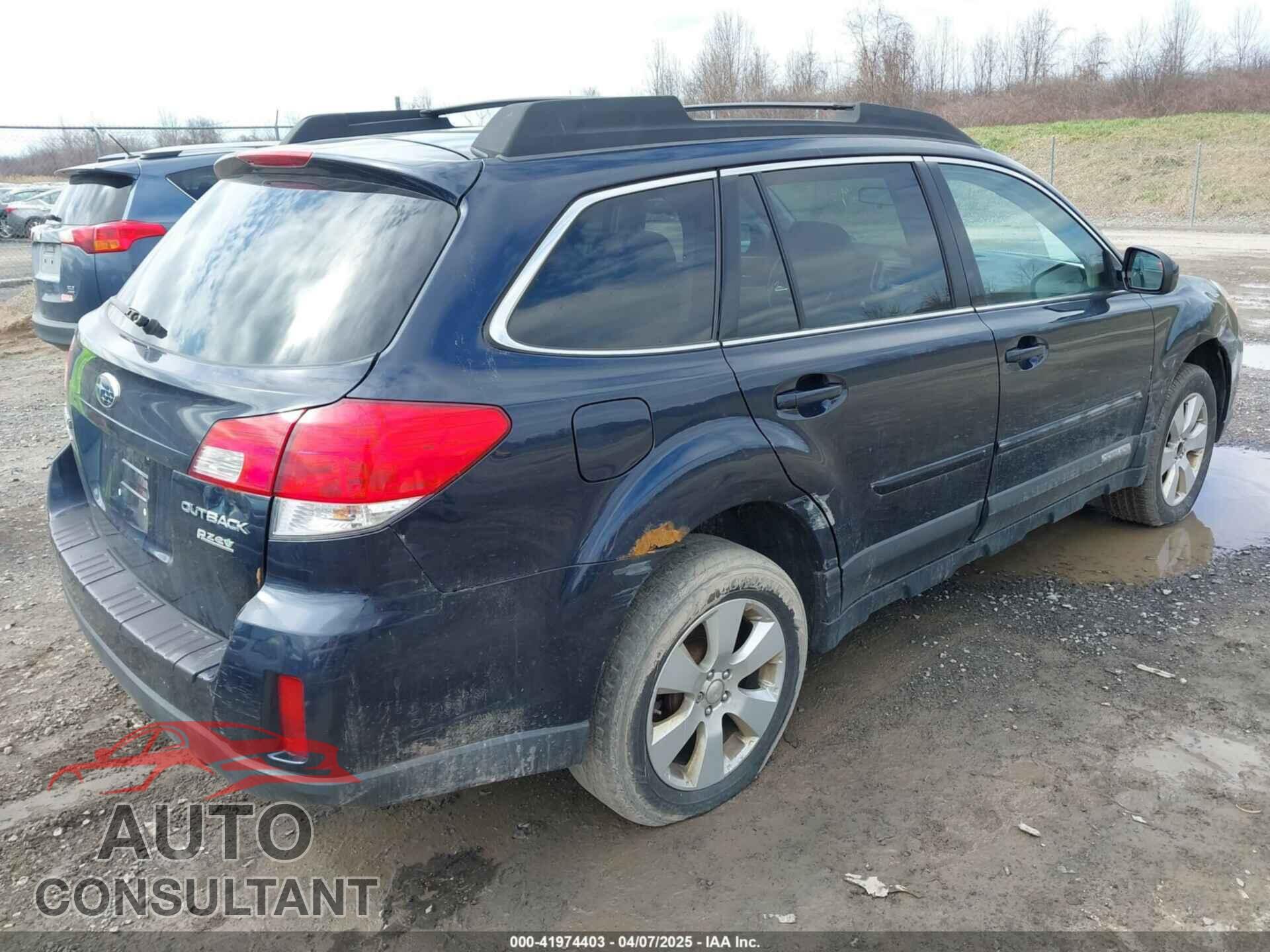 SUBARU OUTBACK 2012 - 4S4BRBBC0C3203759