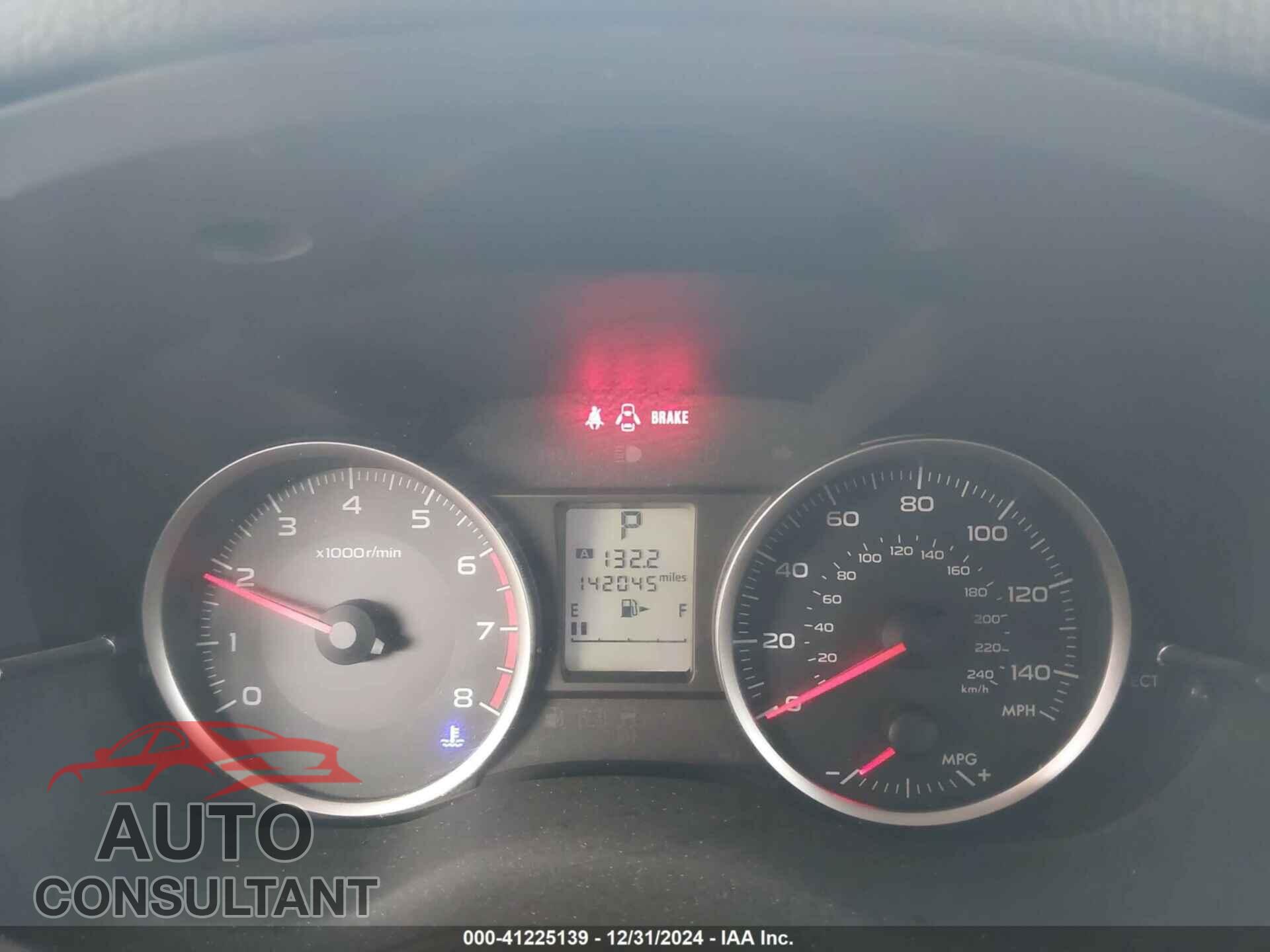 SUBARU FORESTER 2014 - JF2SJAAC3EH487113