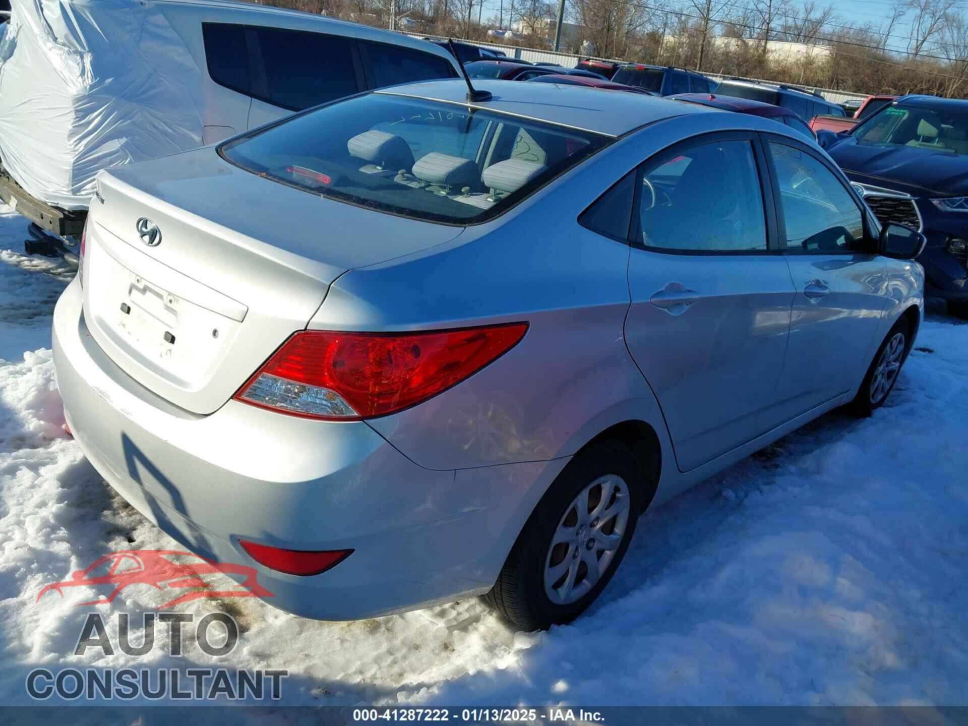HYUNDAI ACCENT 2013 - KMHCT4AE0DU407283