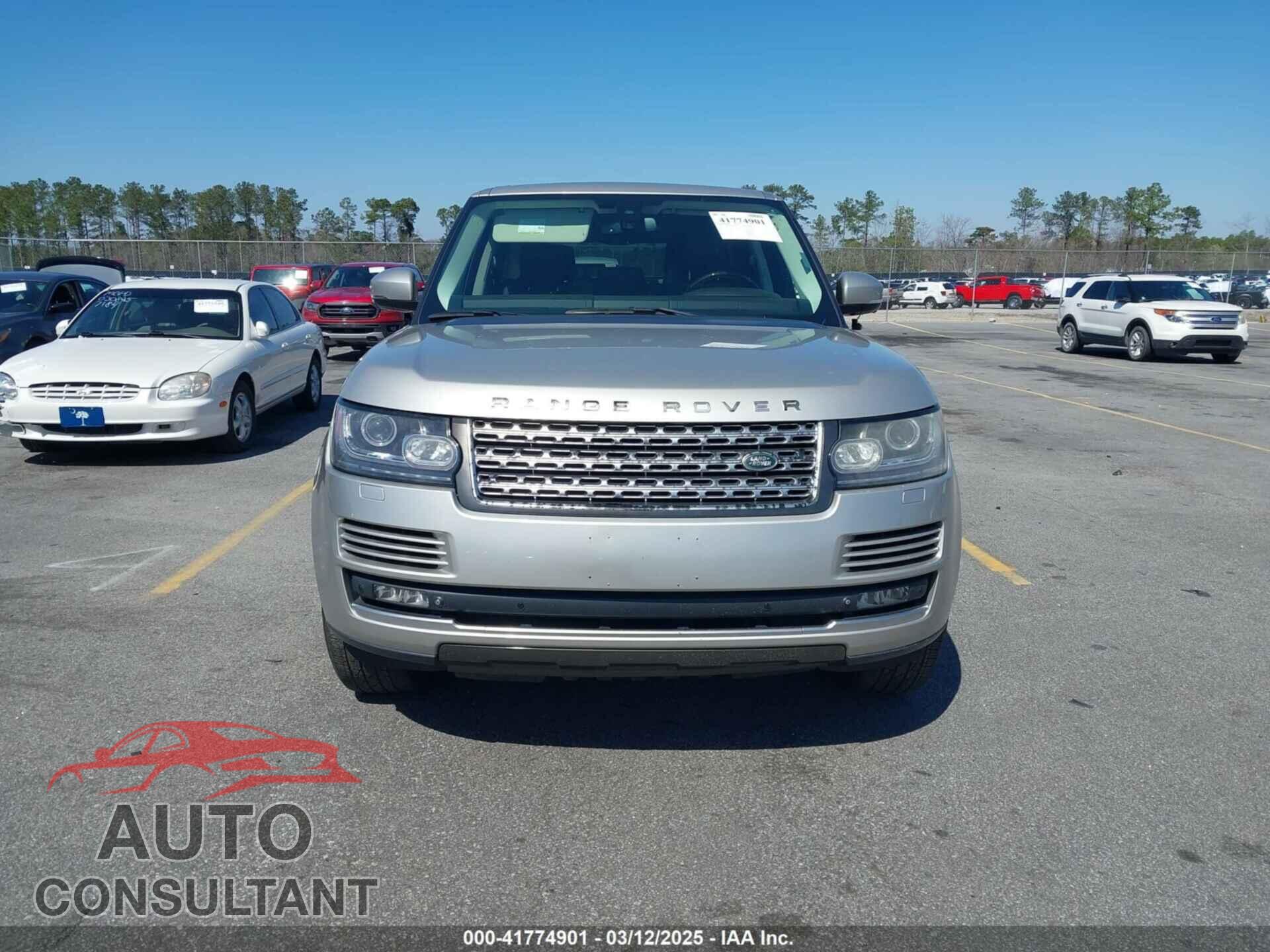 LAND ROVER RANGE ROVER 2015 - SALGS2VF8FA230432