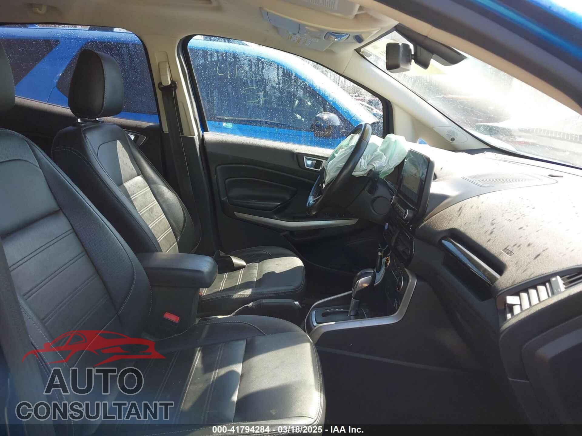 FORD ECOSPORT 2019 - MAJ6S3KL7KC256835