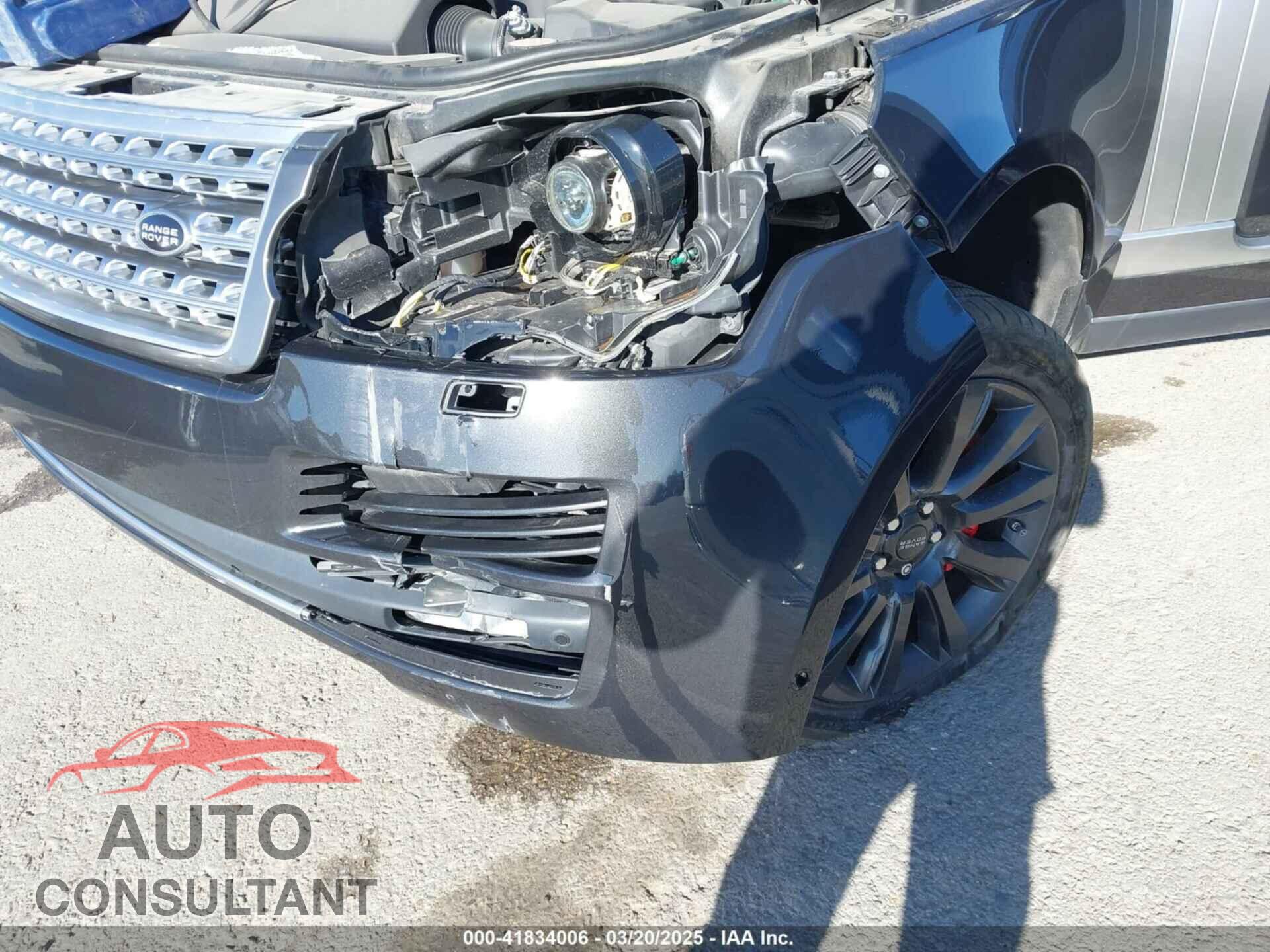 LAND ROVER RANGE ROVER 2016 - SALGS2EF9GA317029