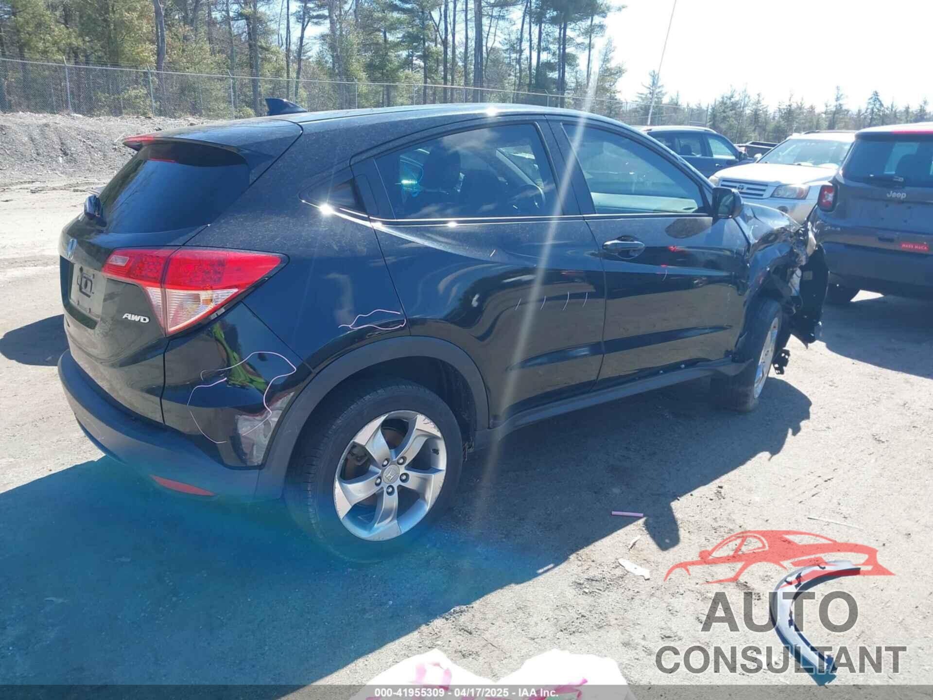 HONDA HR-V 2017 - 3CZRU6H32HM700764
