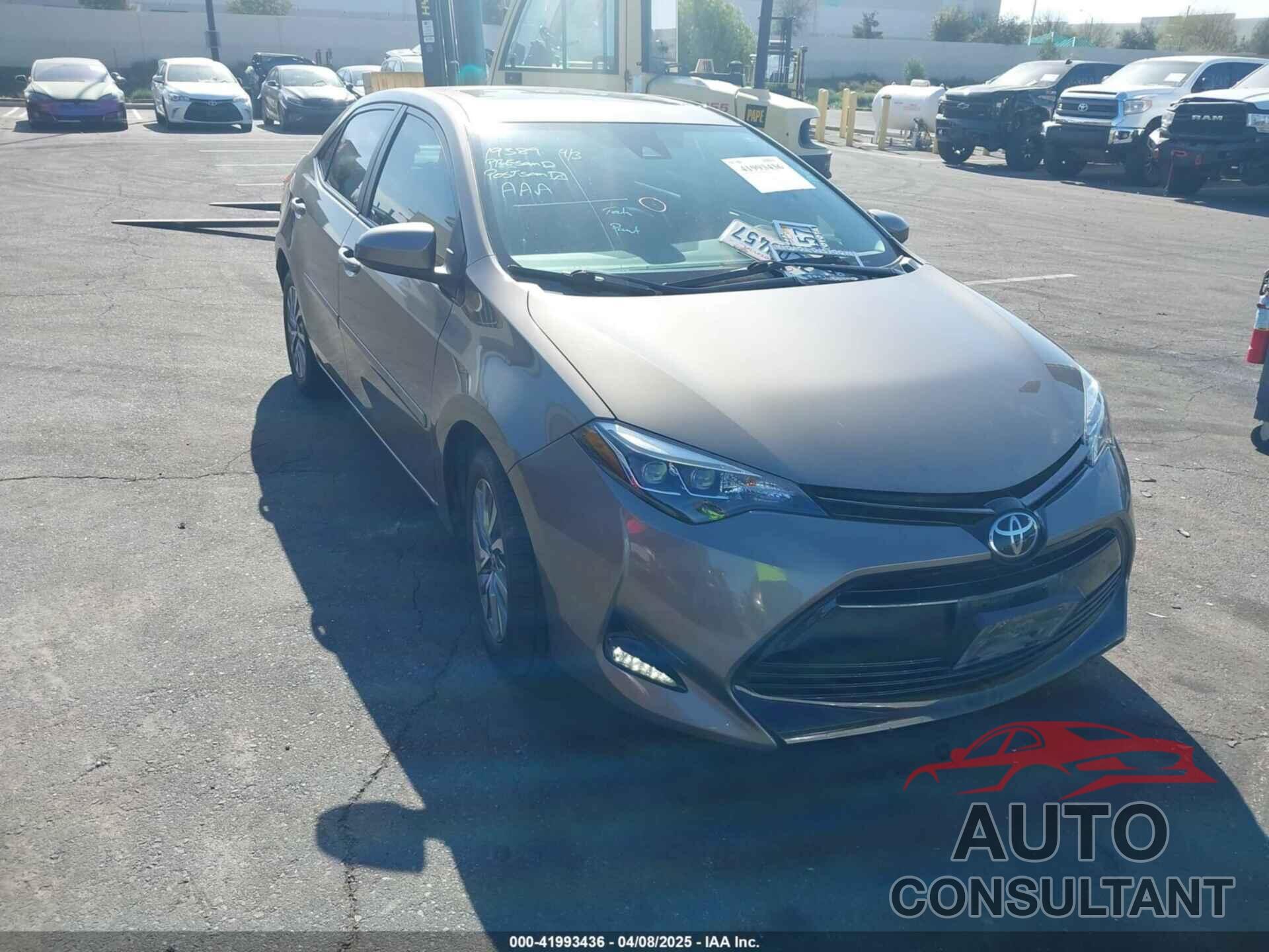 TOYOTA COROLLA 2017 - 5YFBURHE9HP715071