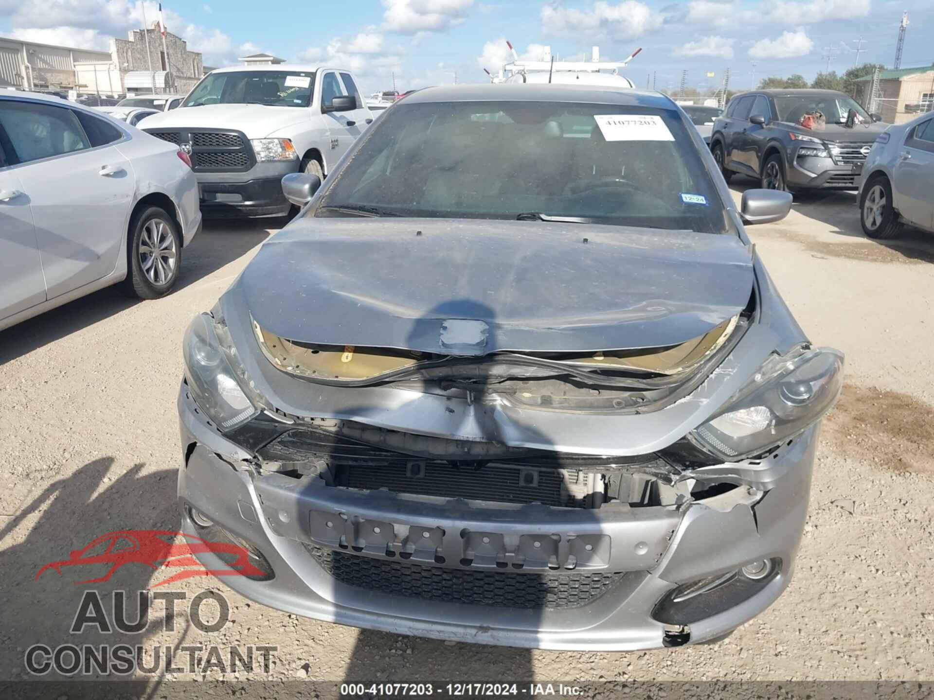 DODGE DART 2015 - 1C3CDFBB0FD243767