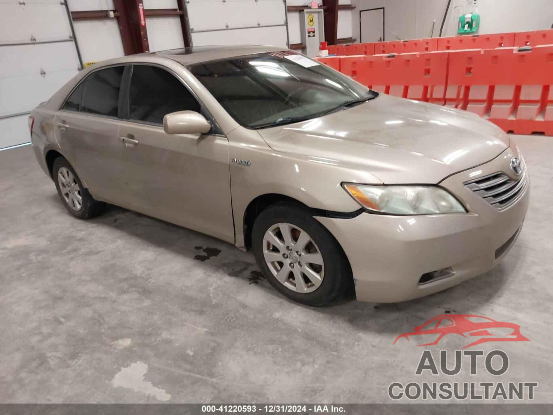 TOYOTA CAMRY HYBRID 2009 - 4T1BB46KX9U065569