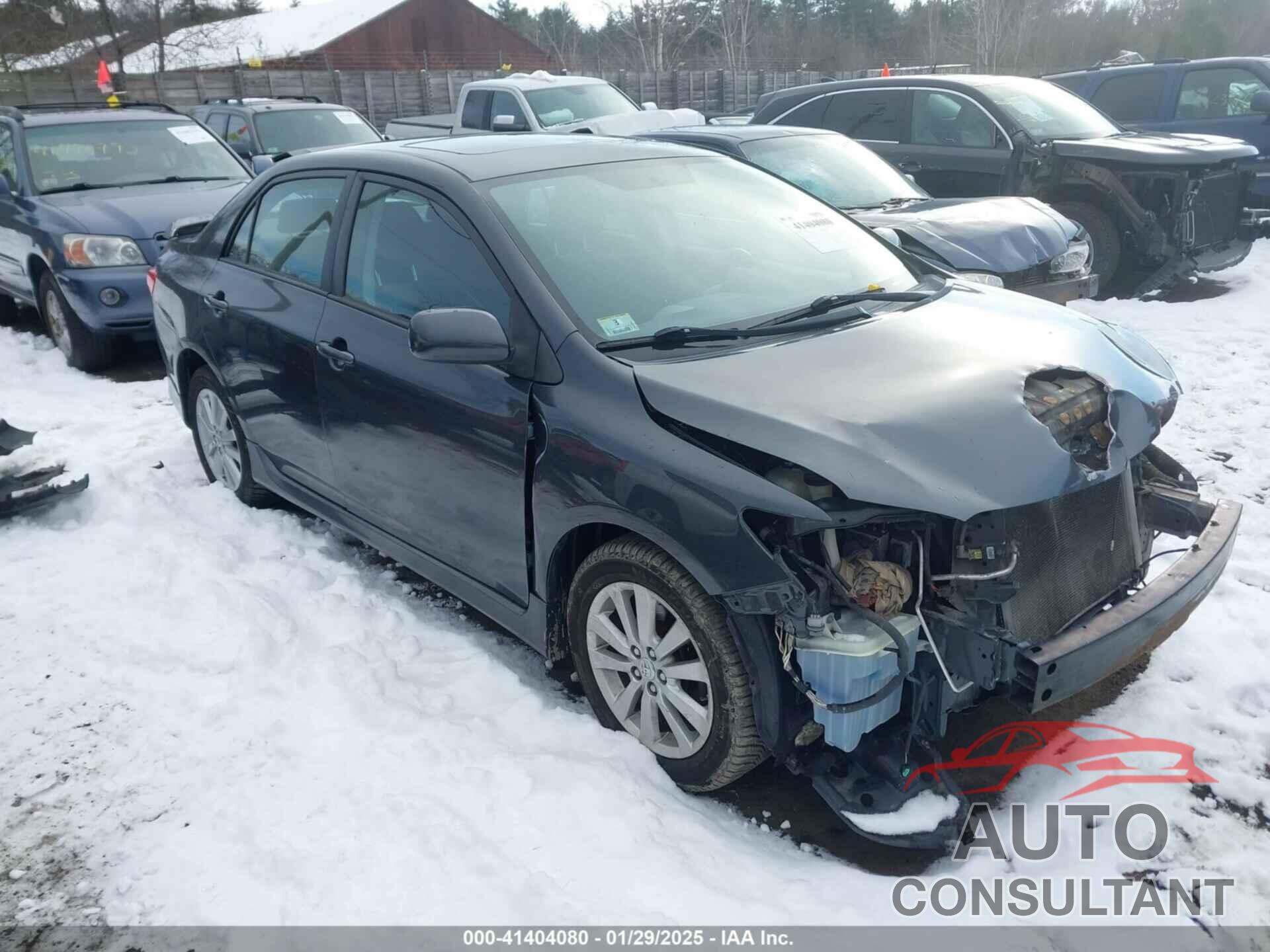 TOYOTA COROLLA 2009 - 1NXBU40E49Z053334