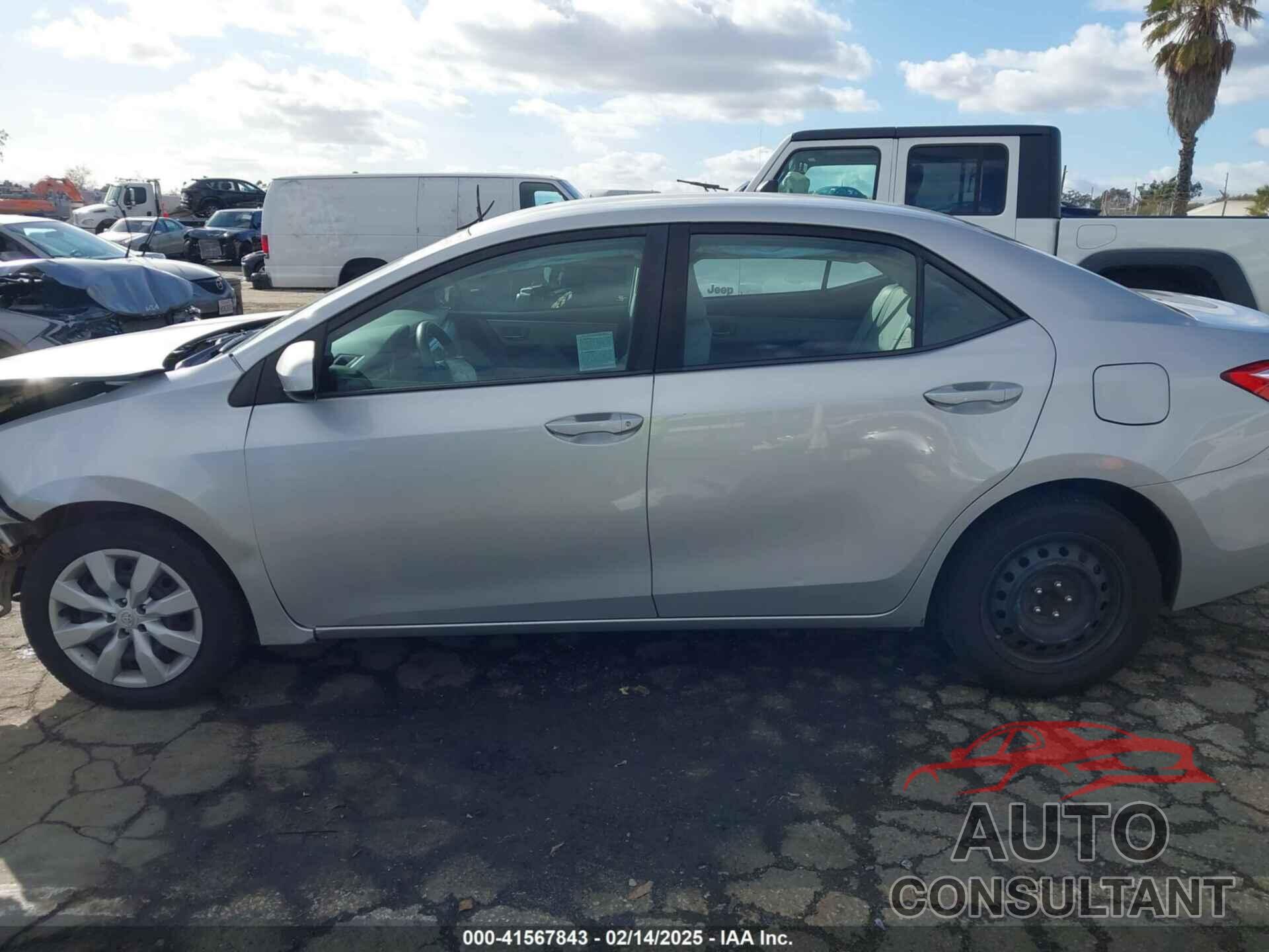 TOYOTA COROLLA 2016 - 5YFBURHE4GP484255