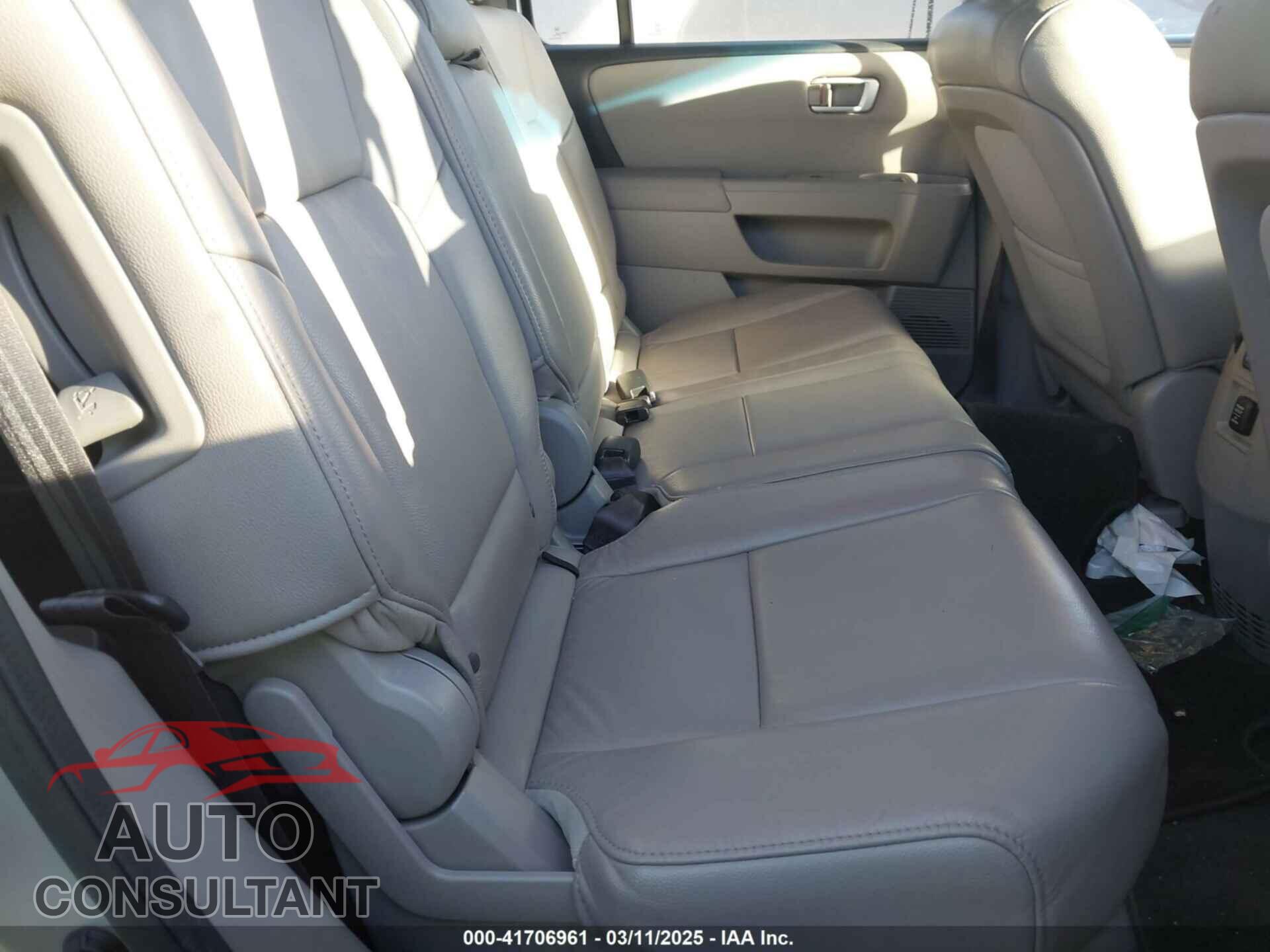 HONDA PILOT 2013 - 5FNYF4H58DB043629