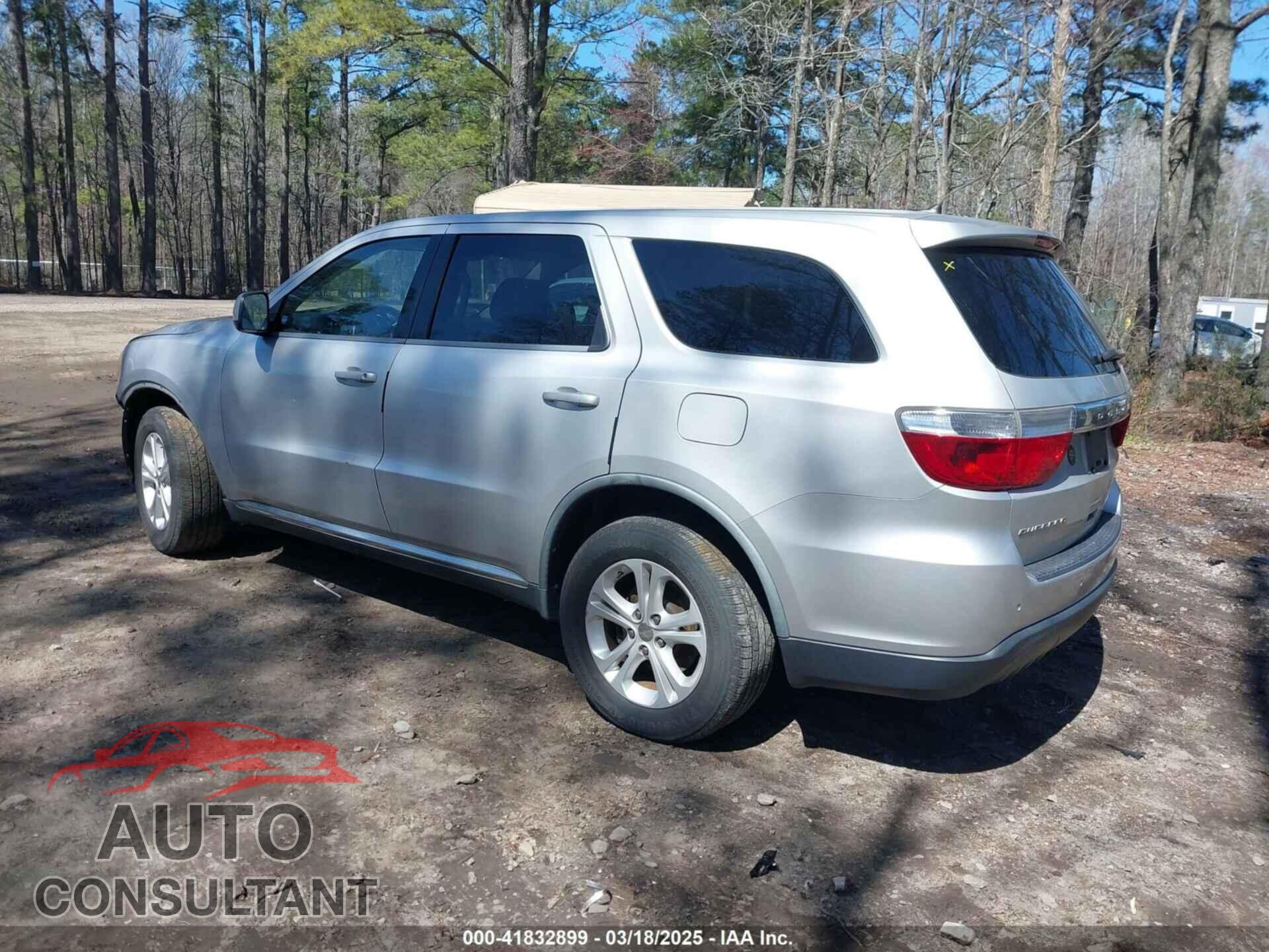 DODGE DURANGO 2011 - 1D4RD2GG3BC741886