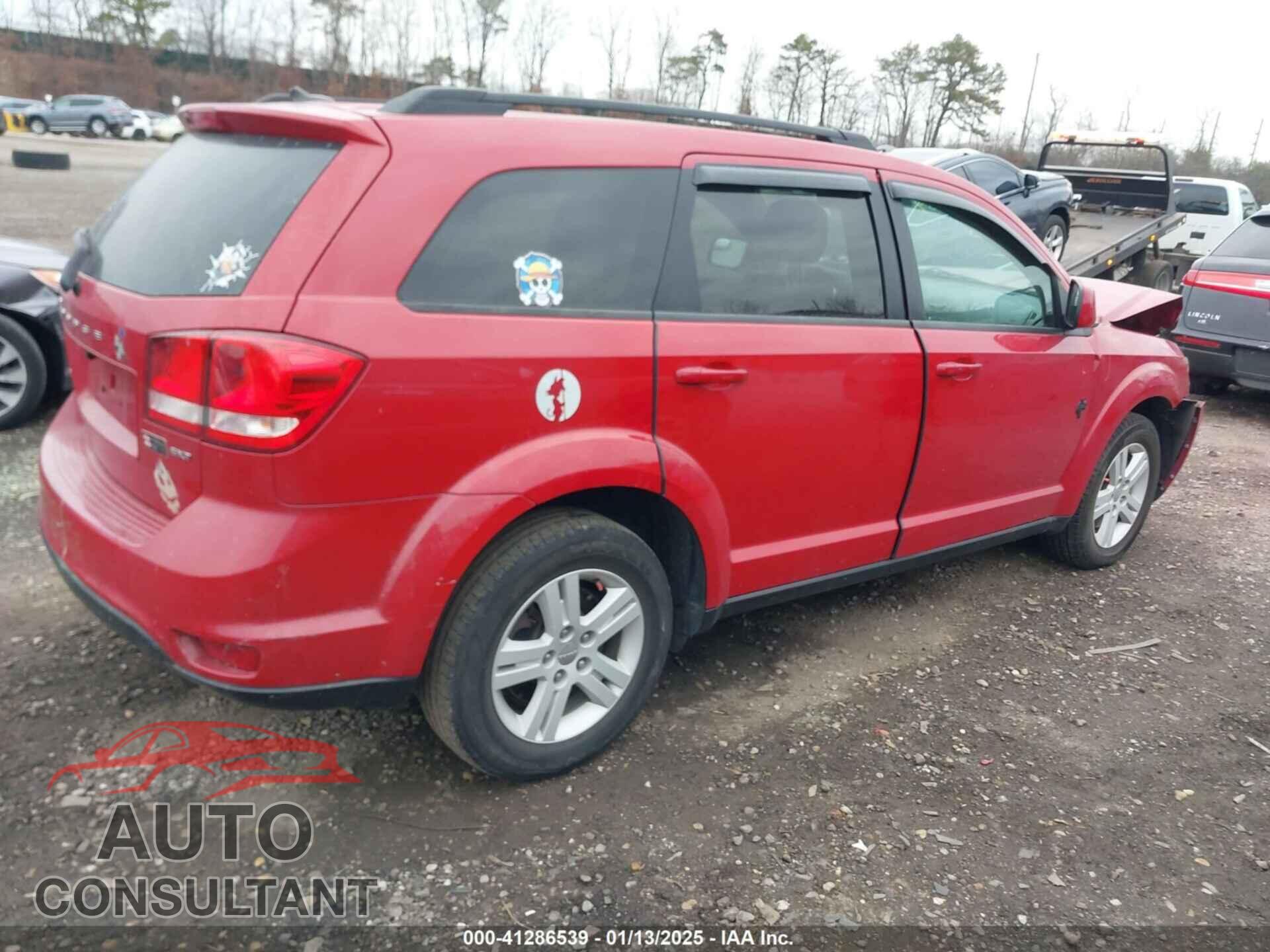 DODGE JOURNEY 2012 - 3C4PDCBB2CT341846