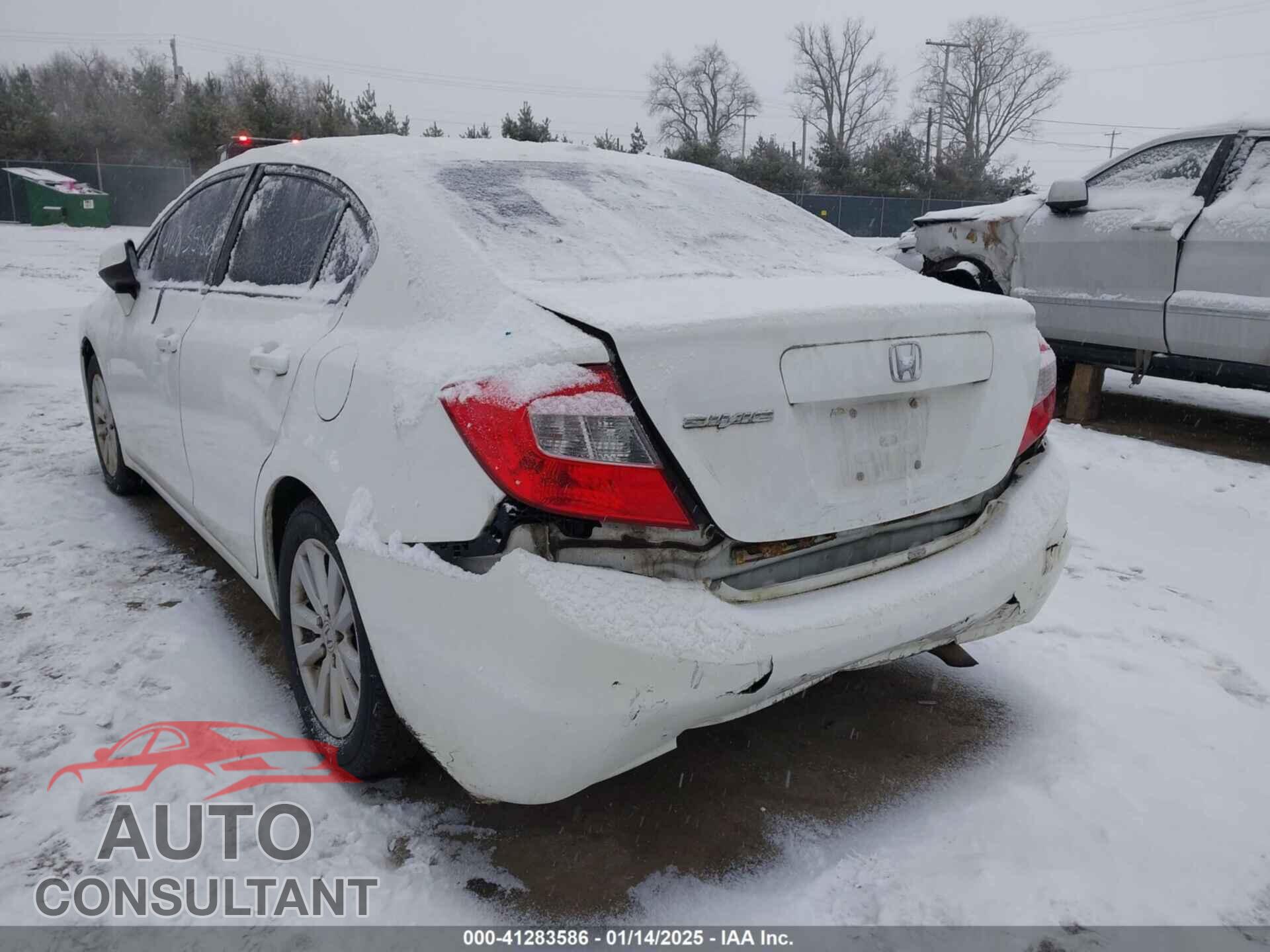 HONDA CIVIC 2012 - 2HGFB2F84CH538411