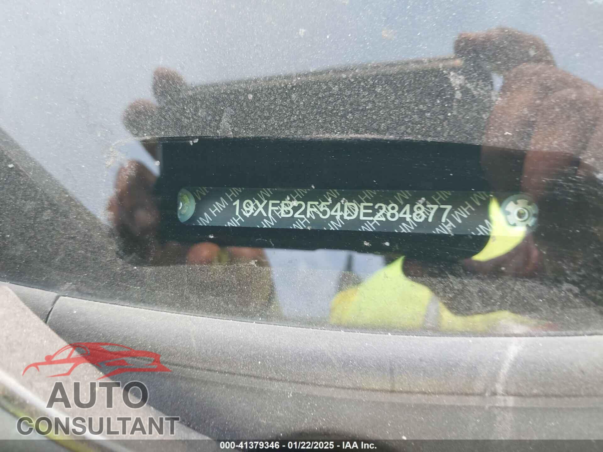 HONDA CIVIC 2013 - 19XFB2F54DE284877