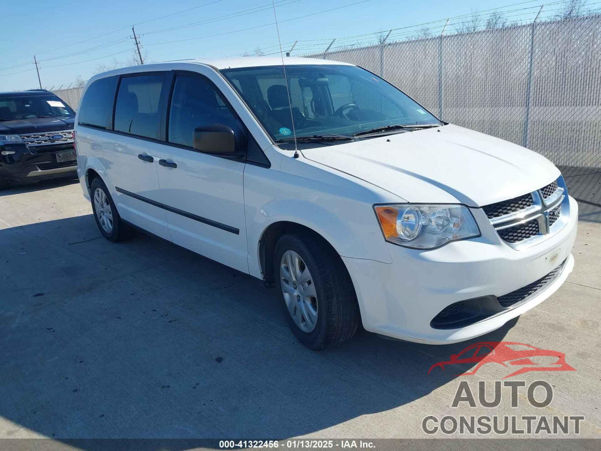 DODGE GRAND CARAVAN 2016 - 2C4RDGBG8GR109482