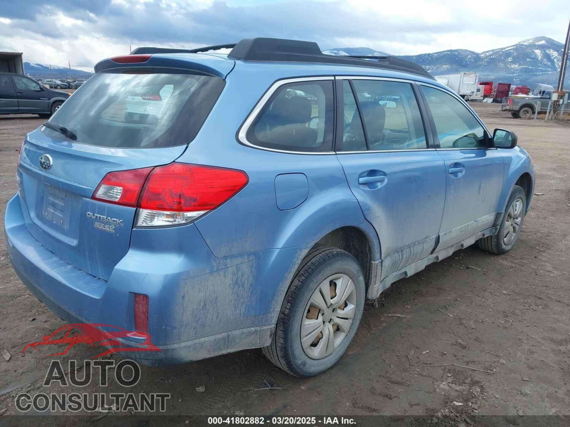 SUBARU OUTBACK 2010 - 4S4BRBAC3A3353265