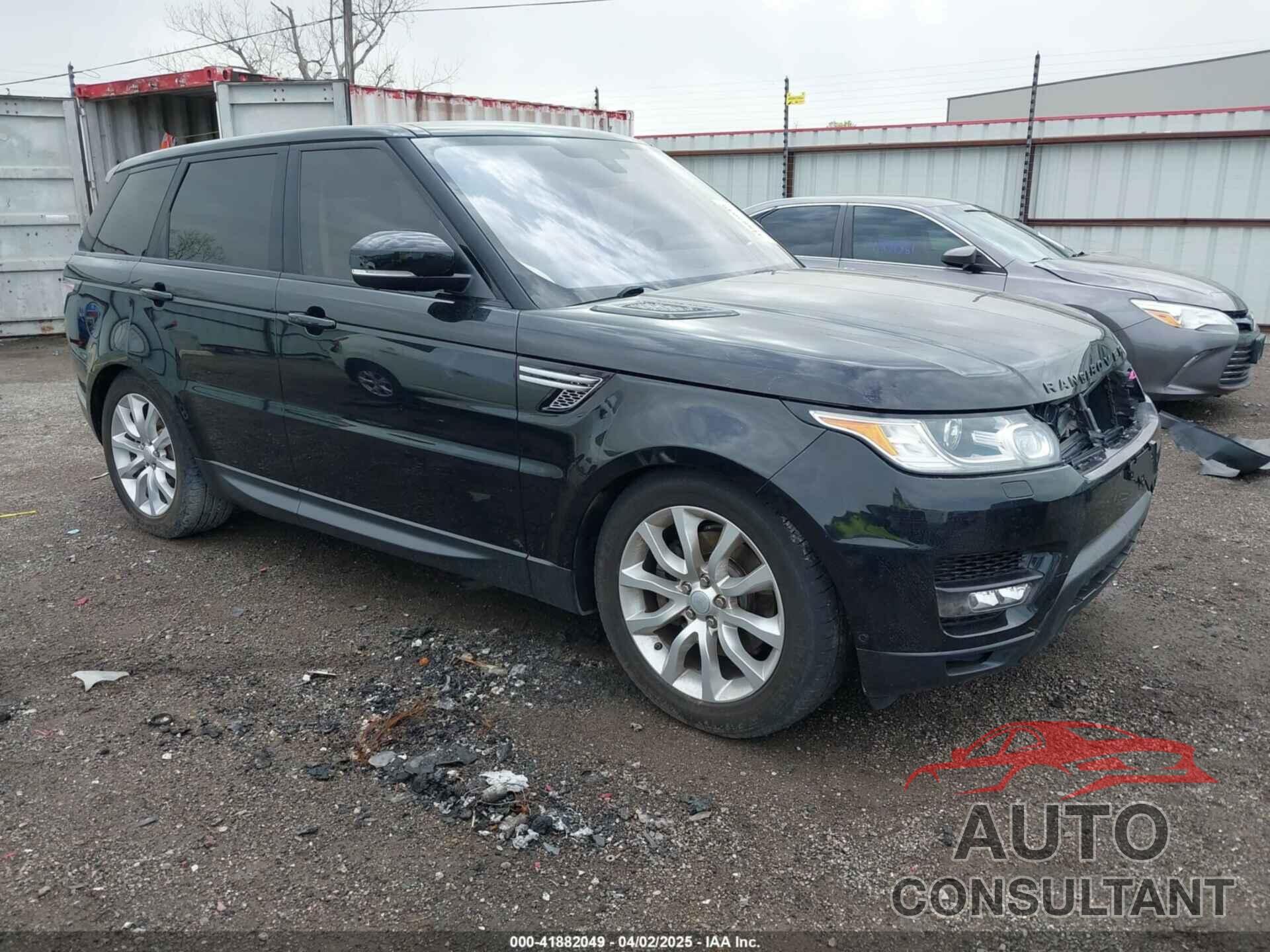 LAND ROVER RANGE ROVER SPORT 2016 - SALWR2KFXGA583834