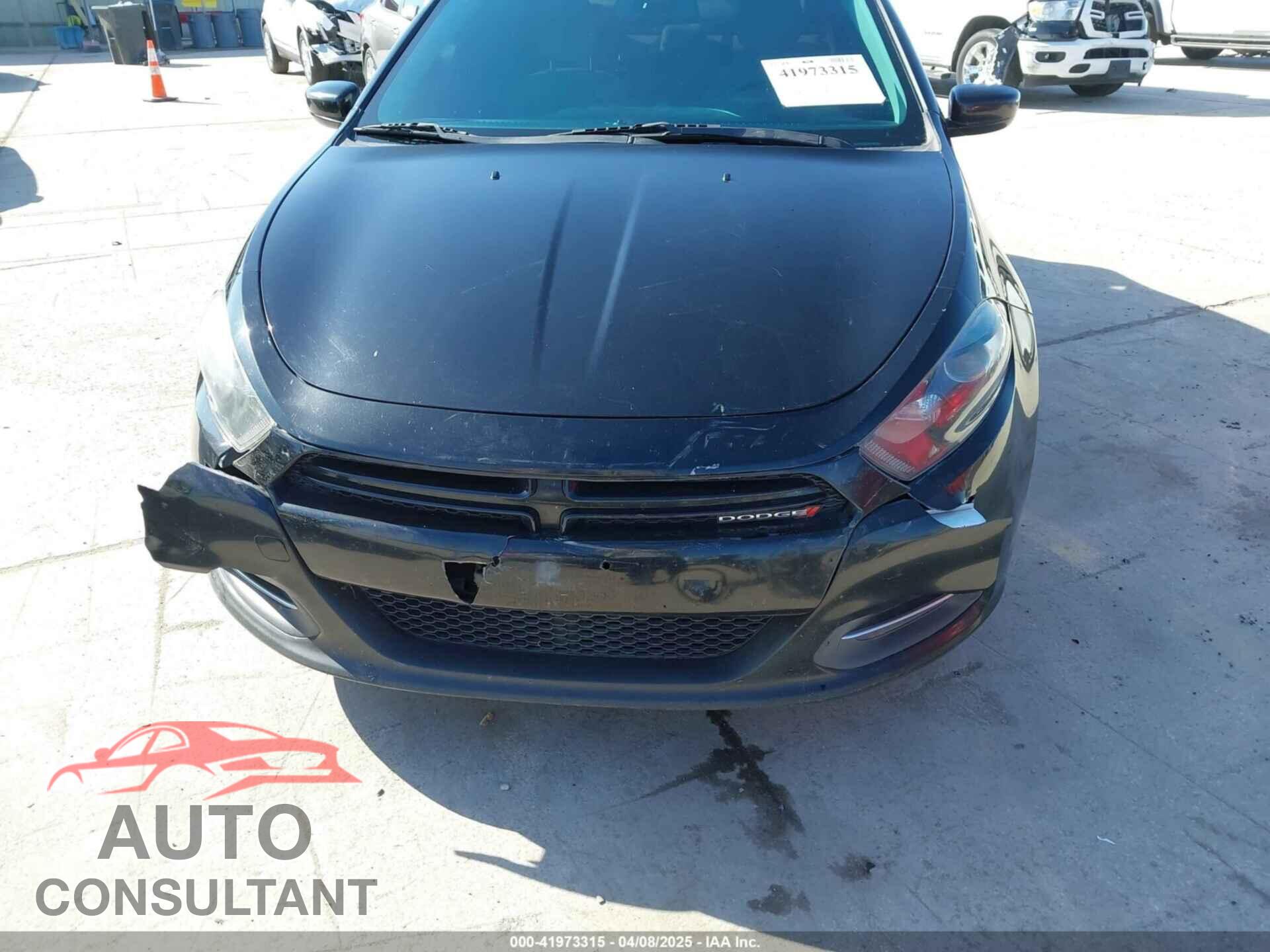 DODGE DART 2015 - 1C3CDFBB1FD286742