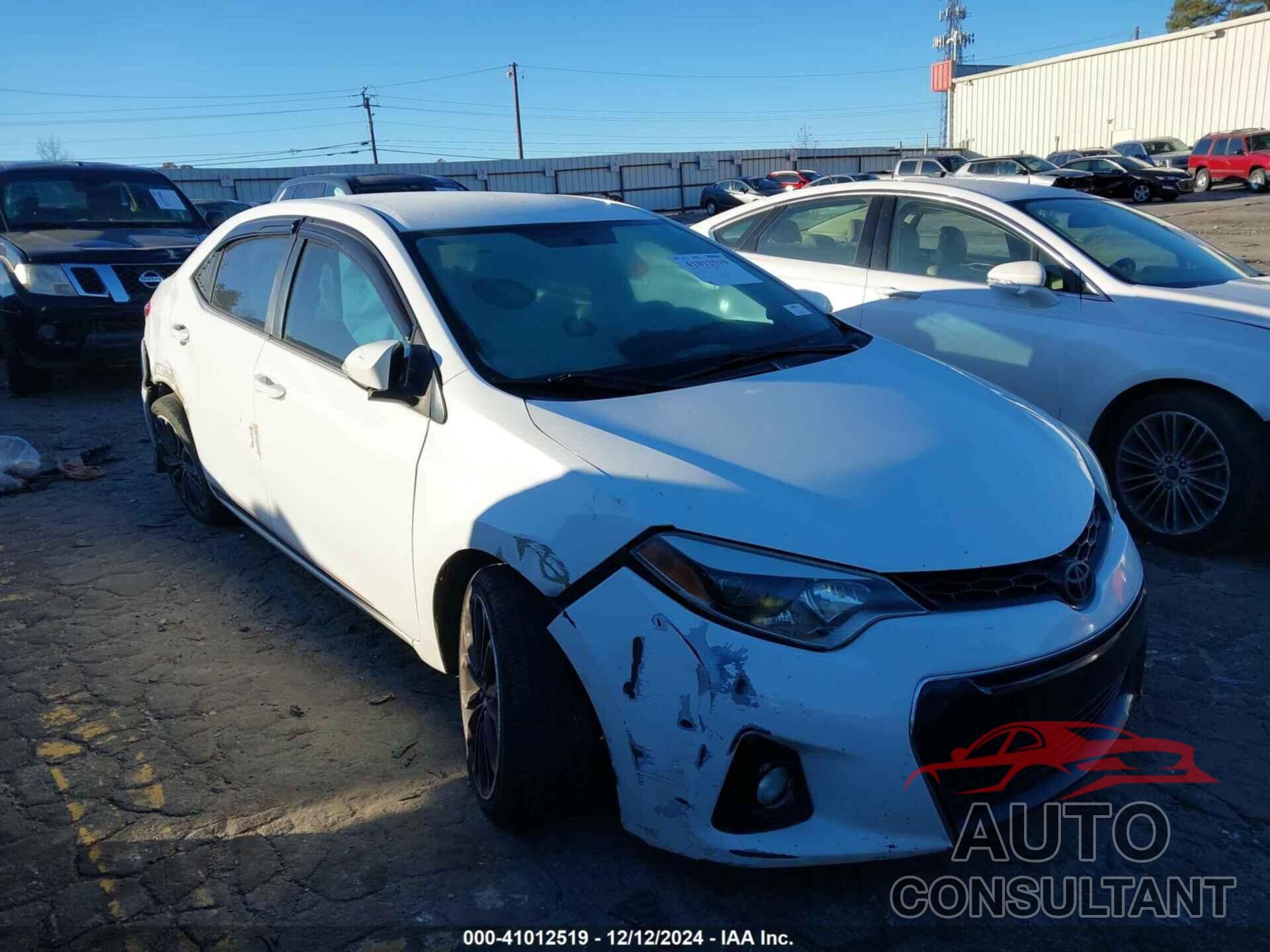 TOYOTA COROLLA 2015 - 2T1BURHE9FC398521