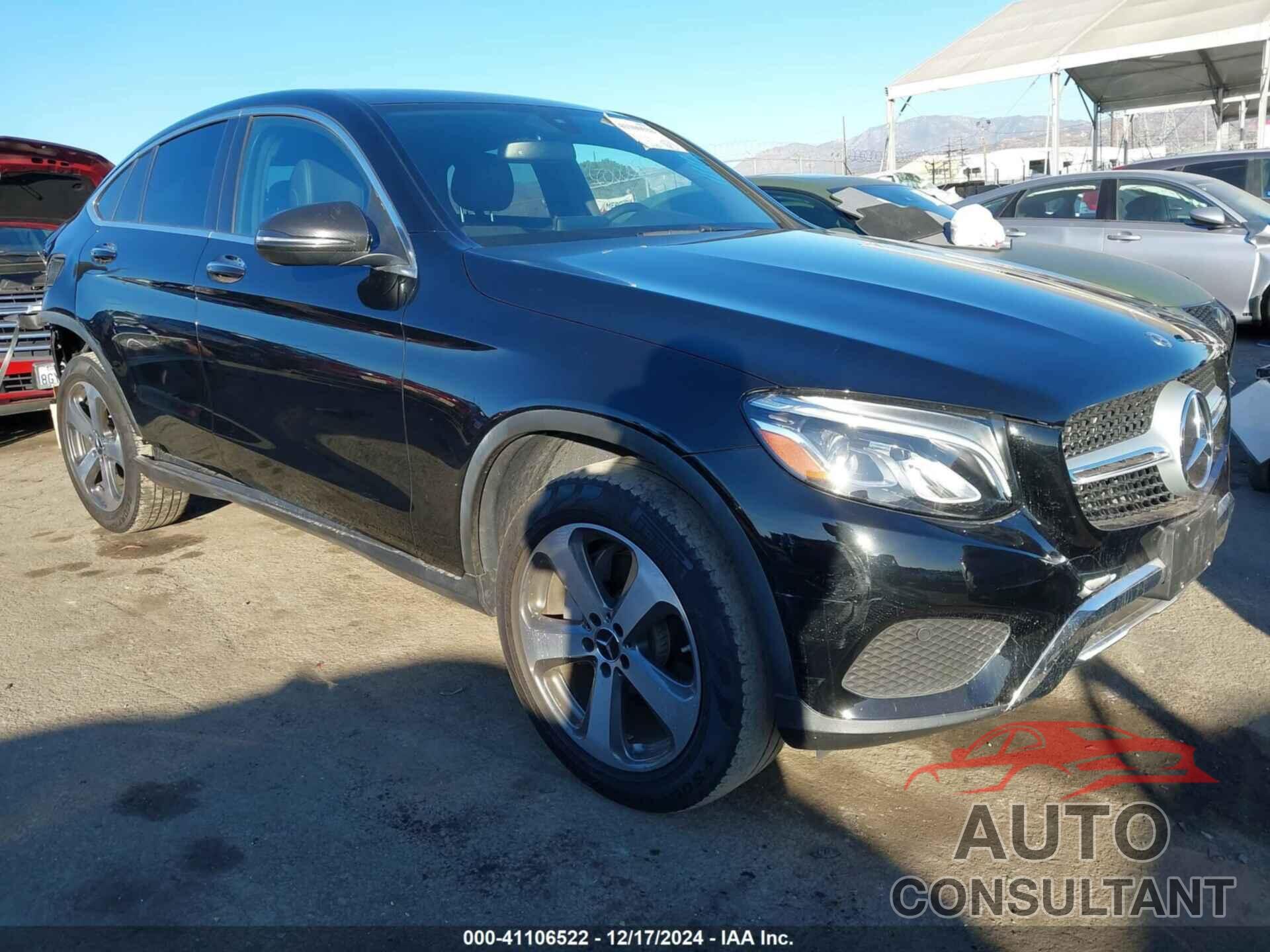 MERCEDES-BENZ GLC 300 COUPE 2018 - WDC0J4KBXJF439718