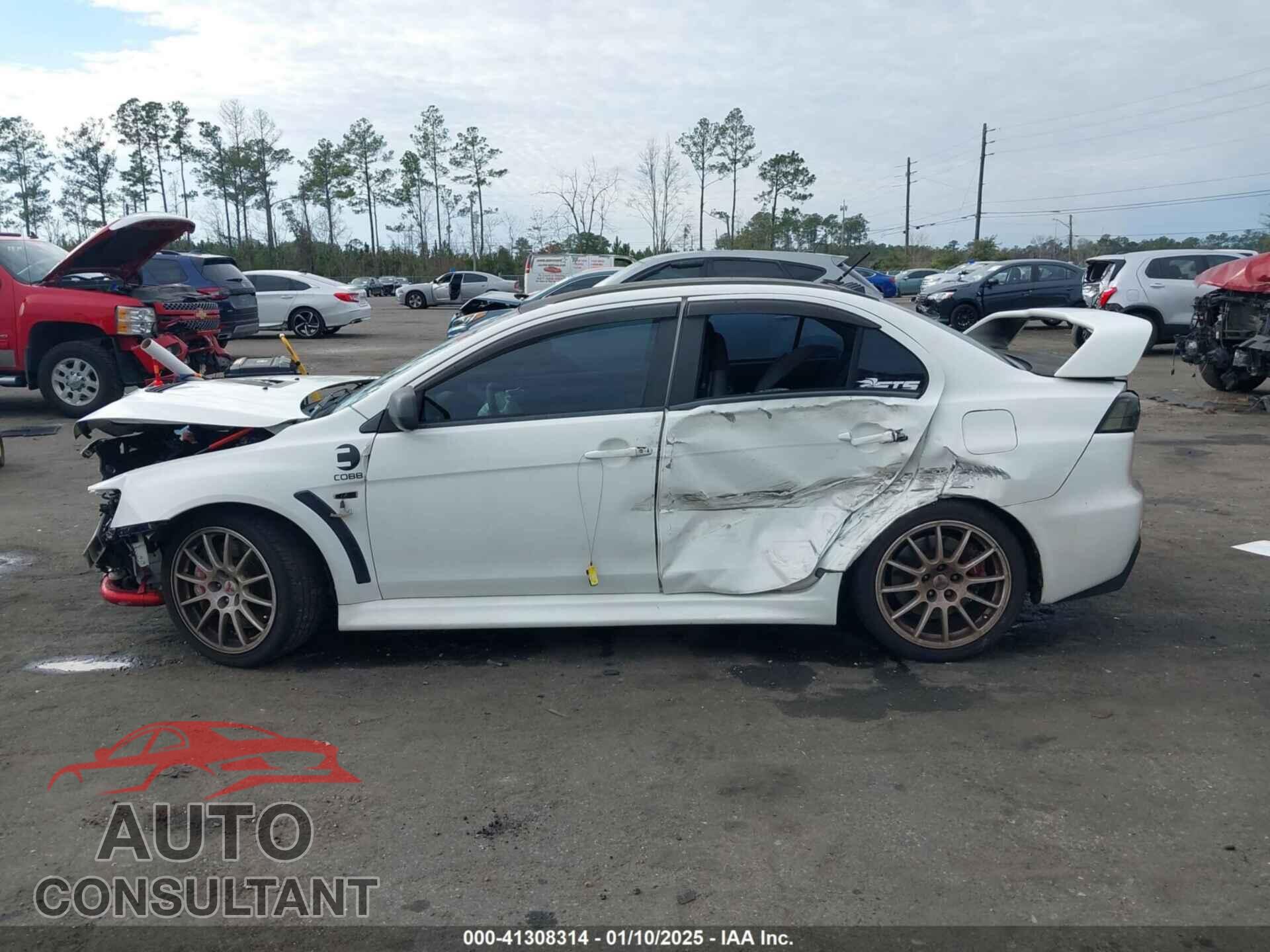 MITSUBISHI LANCER EVOLUTION 2011 - JA32W8FV9BU045781